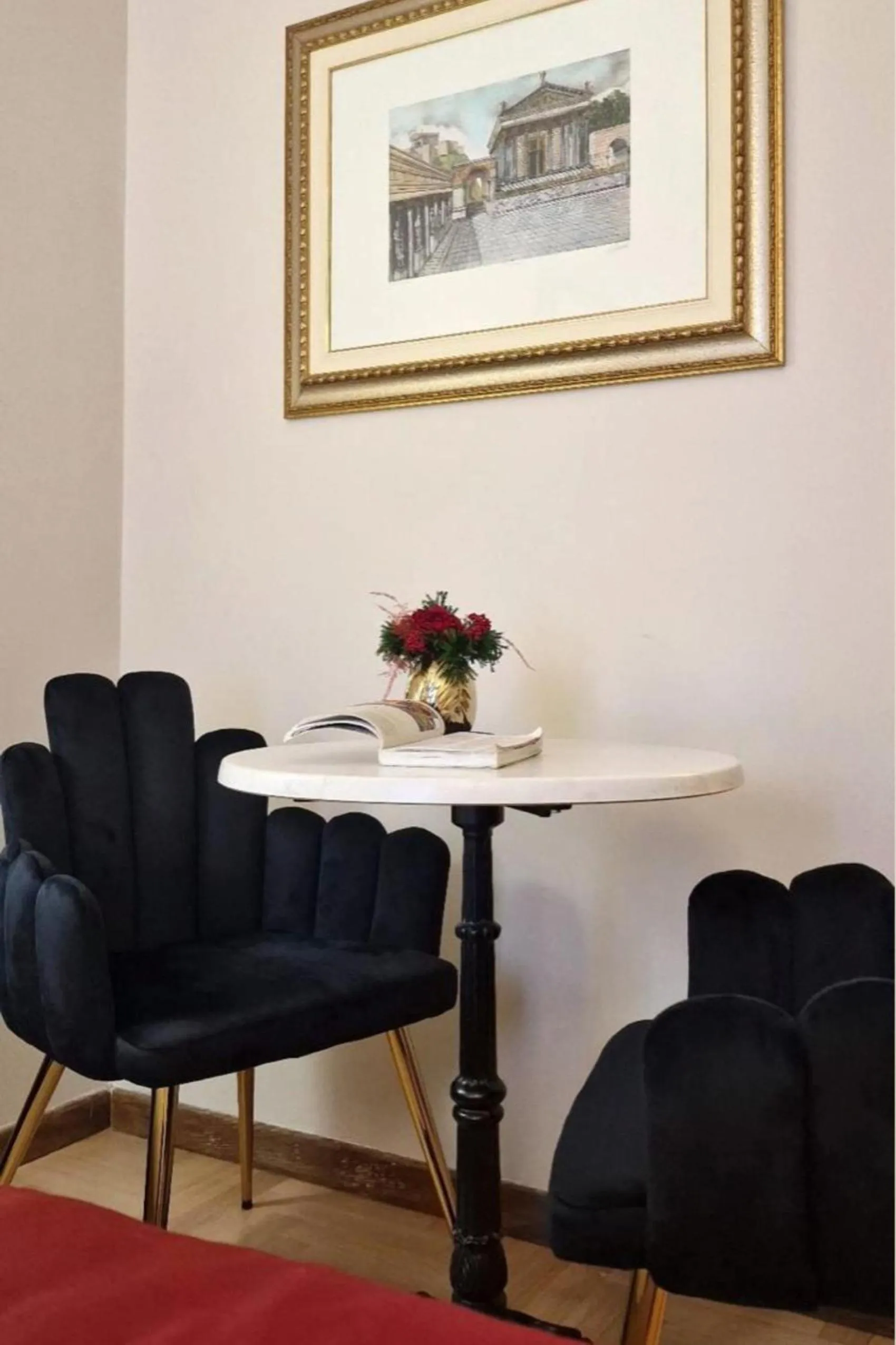 Seating area in Affittacamere Boncompagni Suite