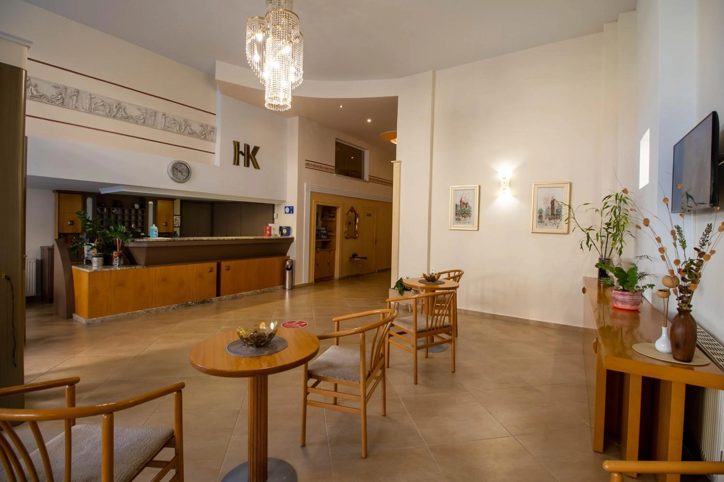 Lobby or reception in Hotel Kaikis