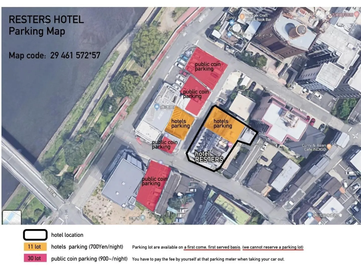 Bird's eye view in Resters Bed&Co.