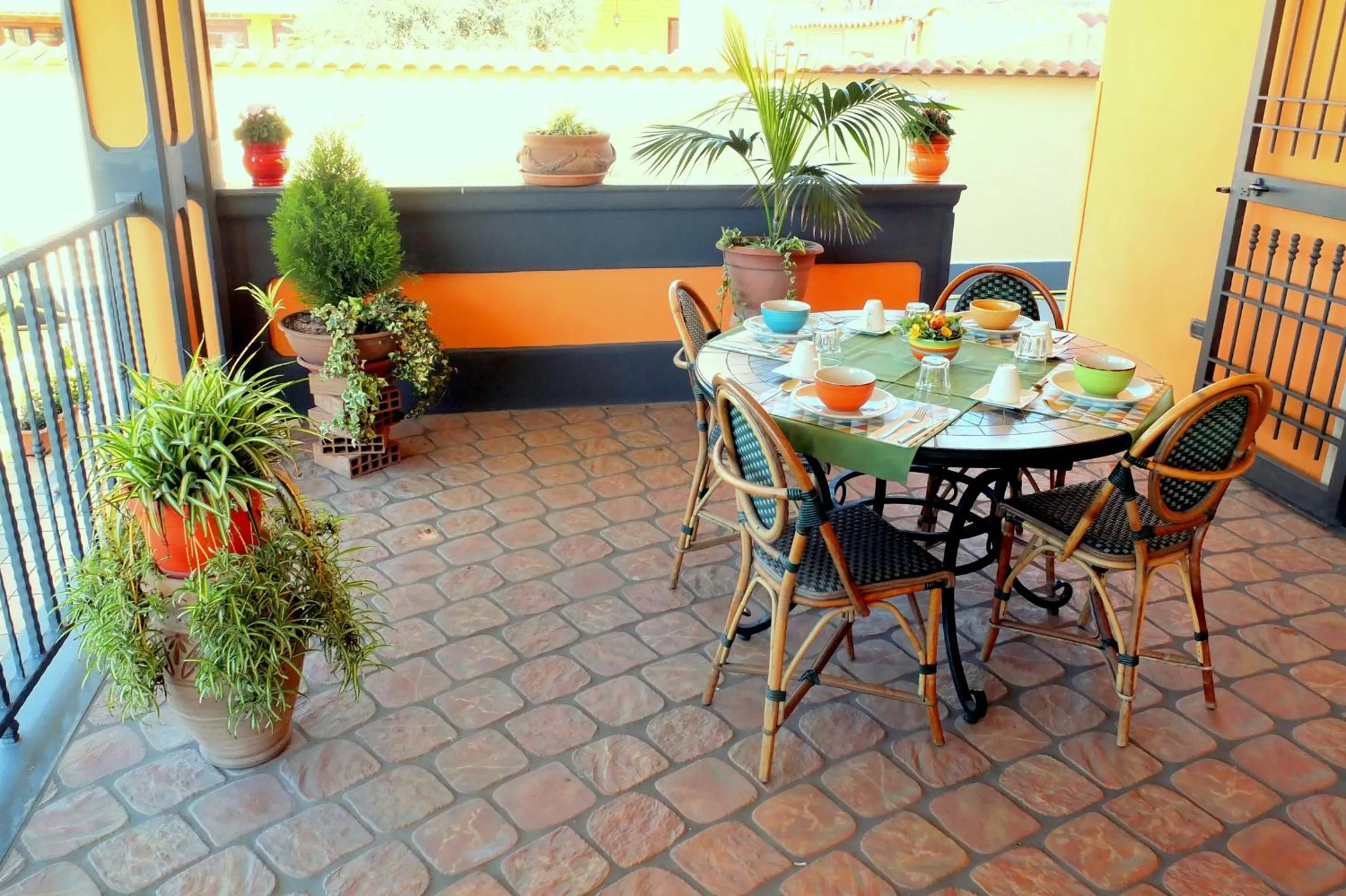 Dining area in Villa Rosita