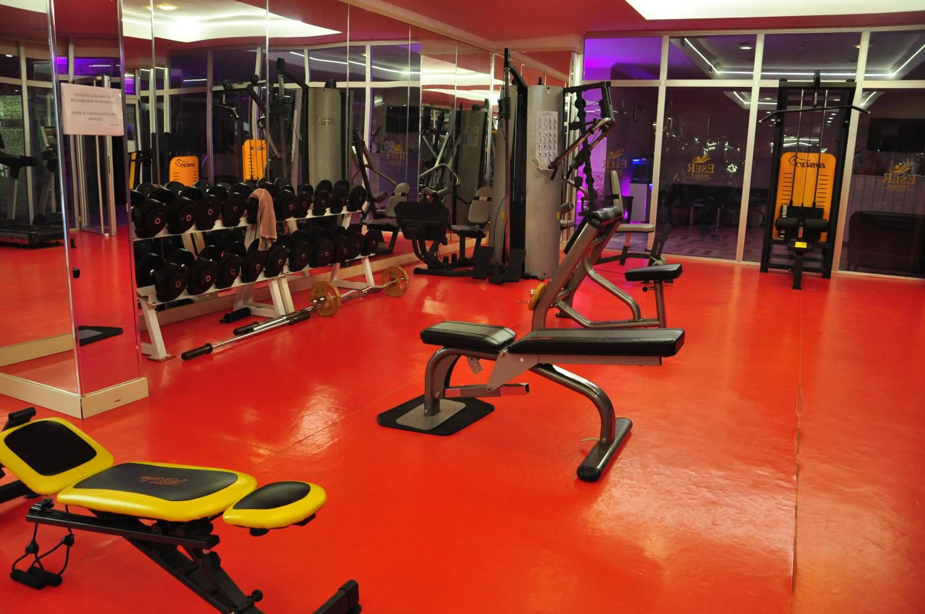 Fitness centre/facilities in Eser Diamond Hotel Spa & Convention Center İstanbul