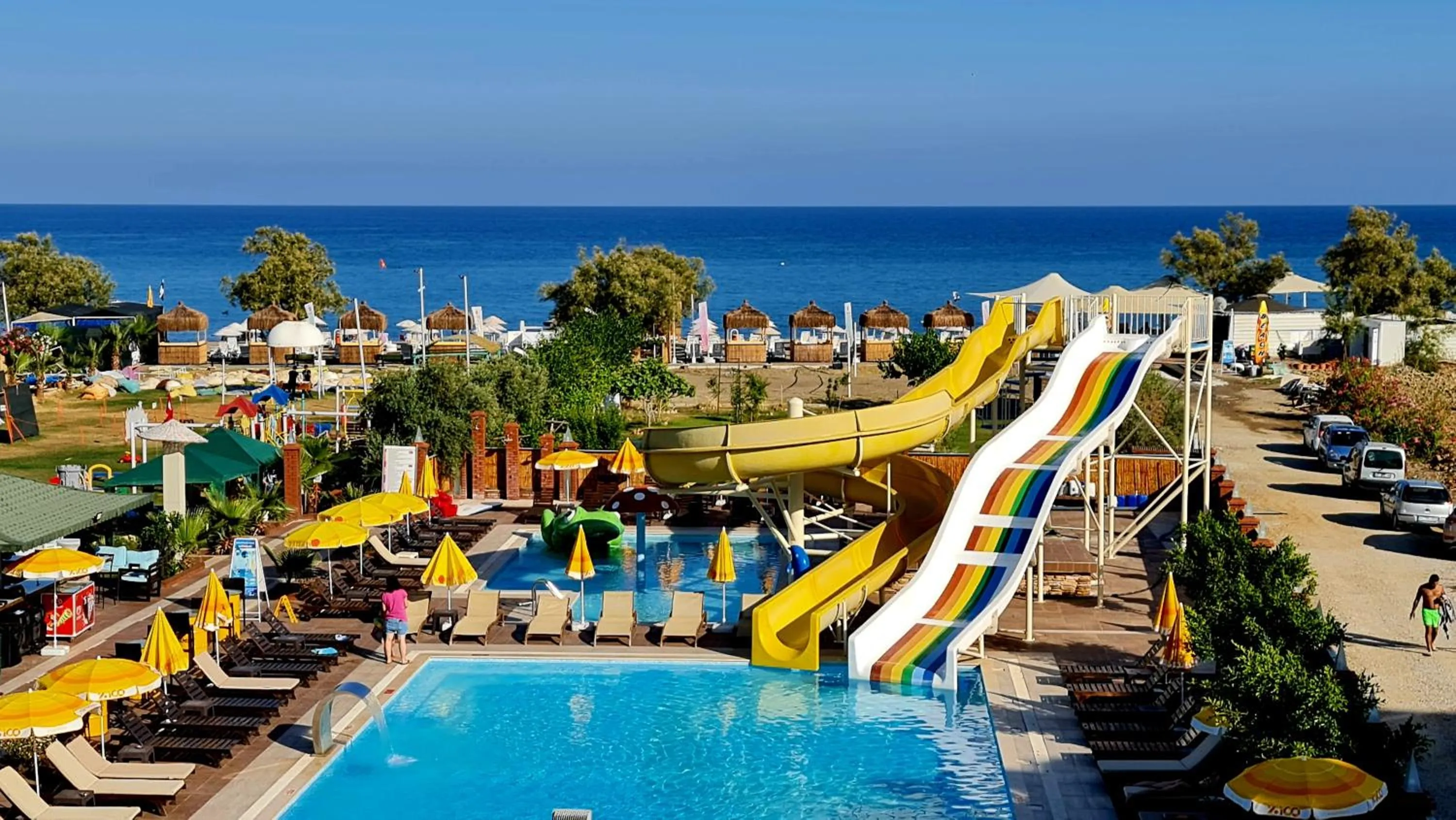 People in Unluselek Hotel