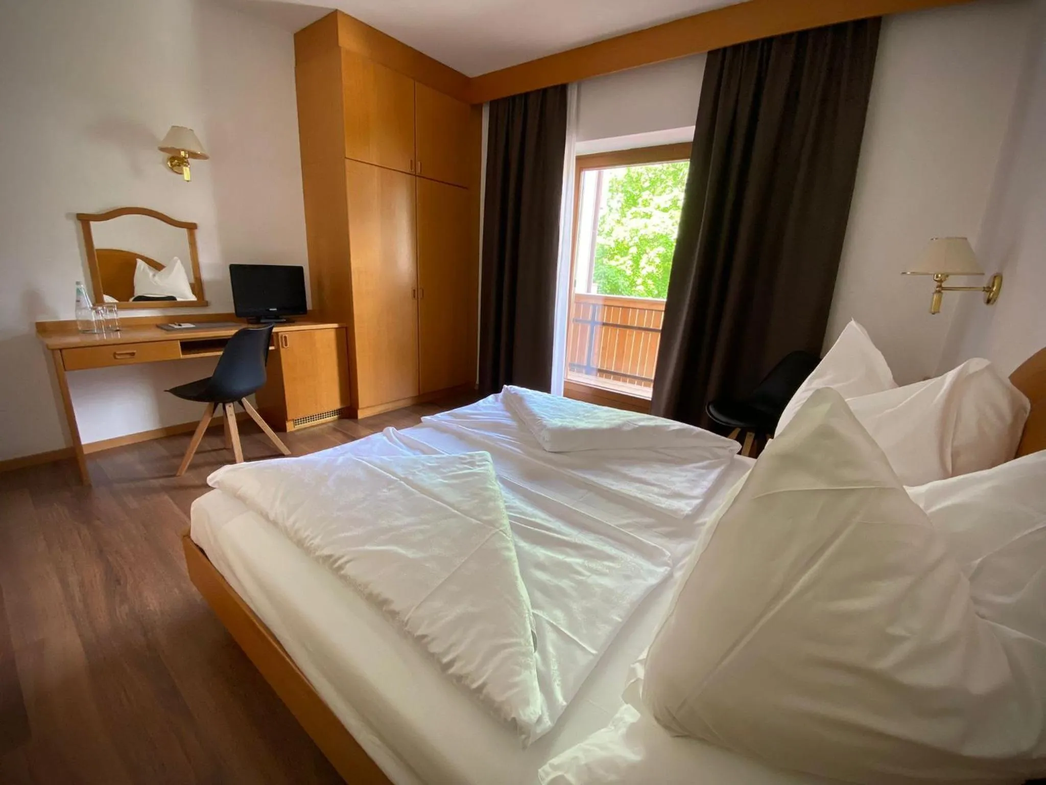 Bed in Hotel Simpaty