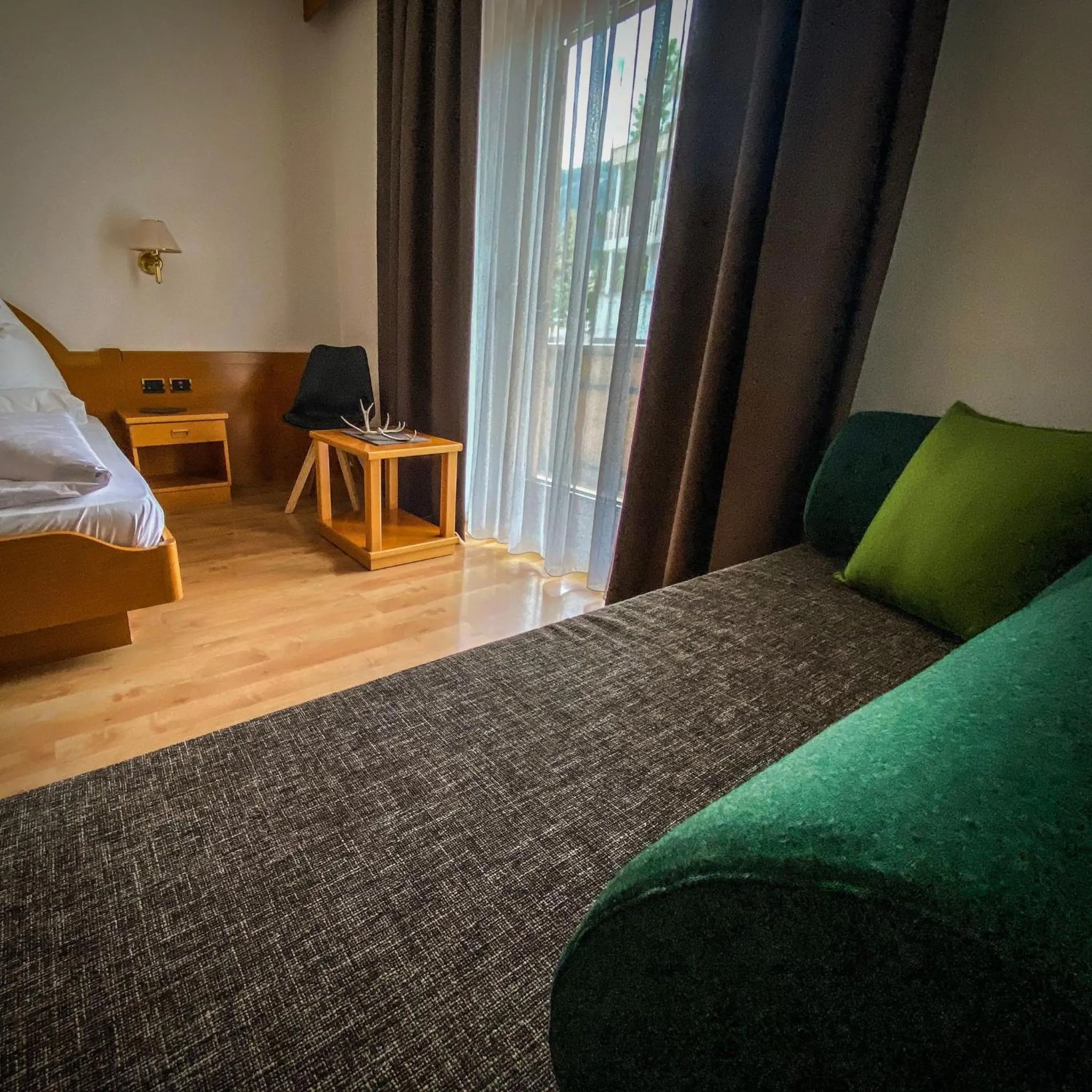 Bed in Hotel Simpaty