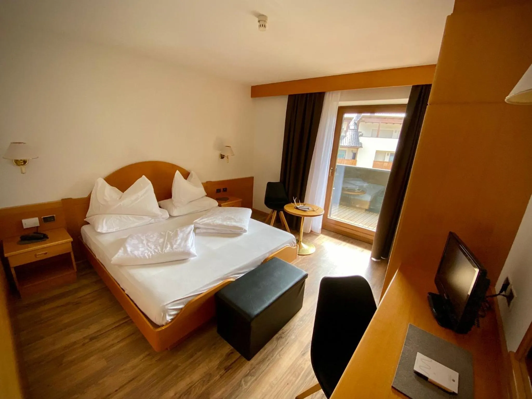 Bed in Hotel Simpaty