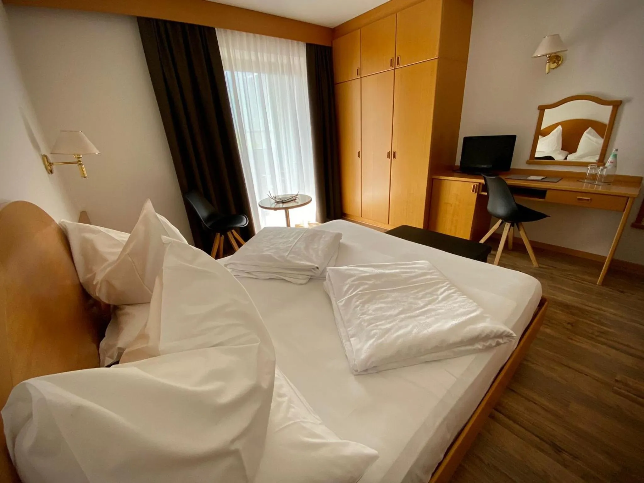 Bed in Hotel Simpaty