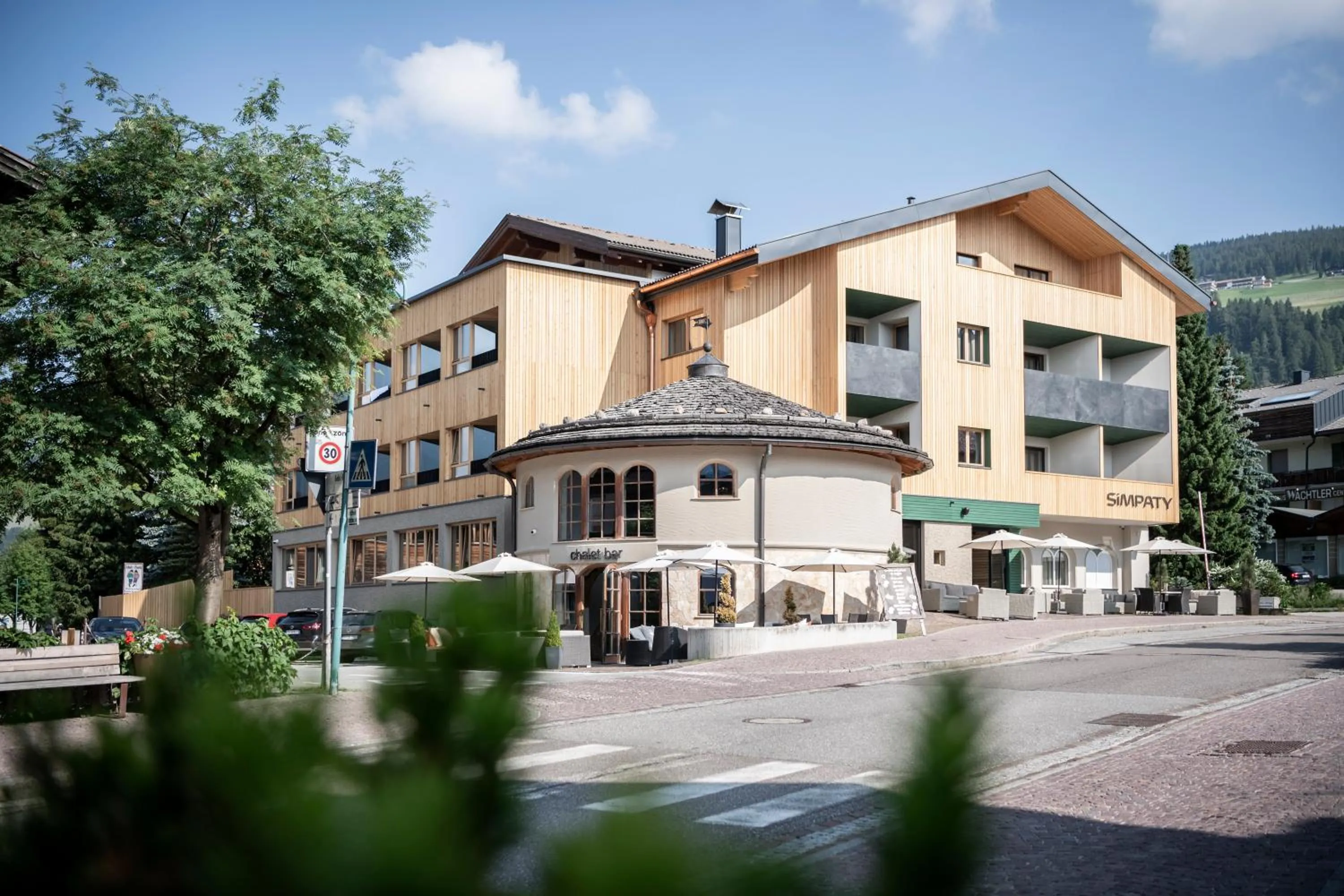 Property building in Hotel Simpaty