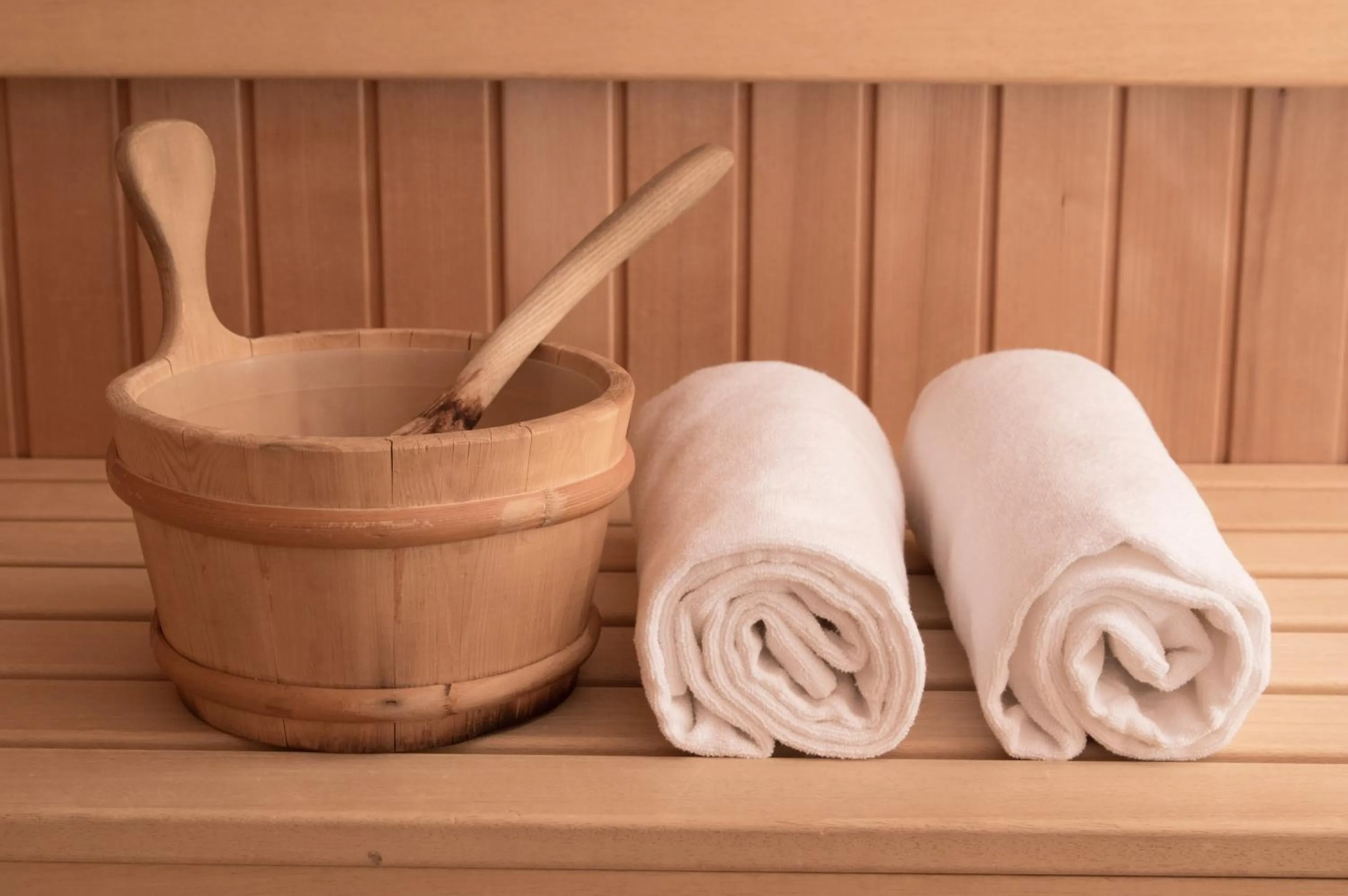 Sauna in Hotel Simpaty