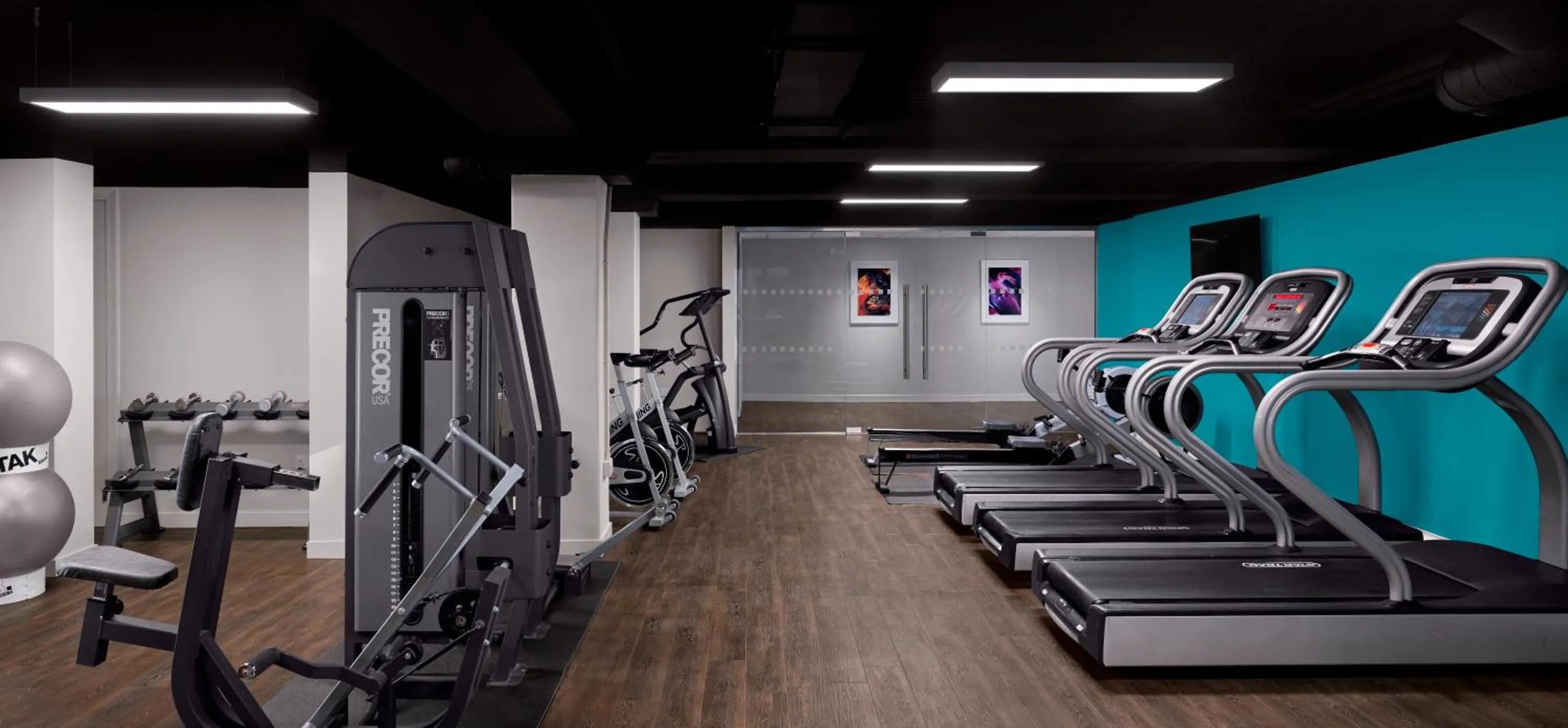 Fitness centre/facilities in Radisson Blu Hotel, Edinburgh City Centre
