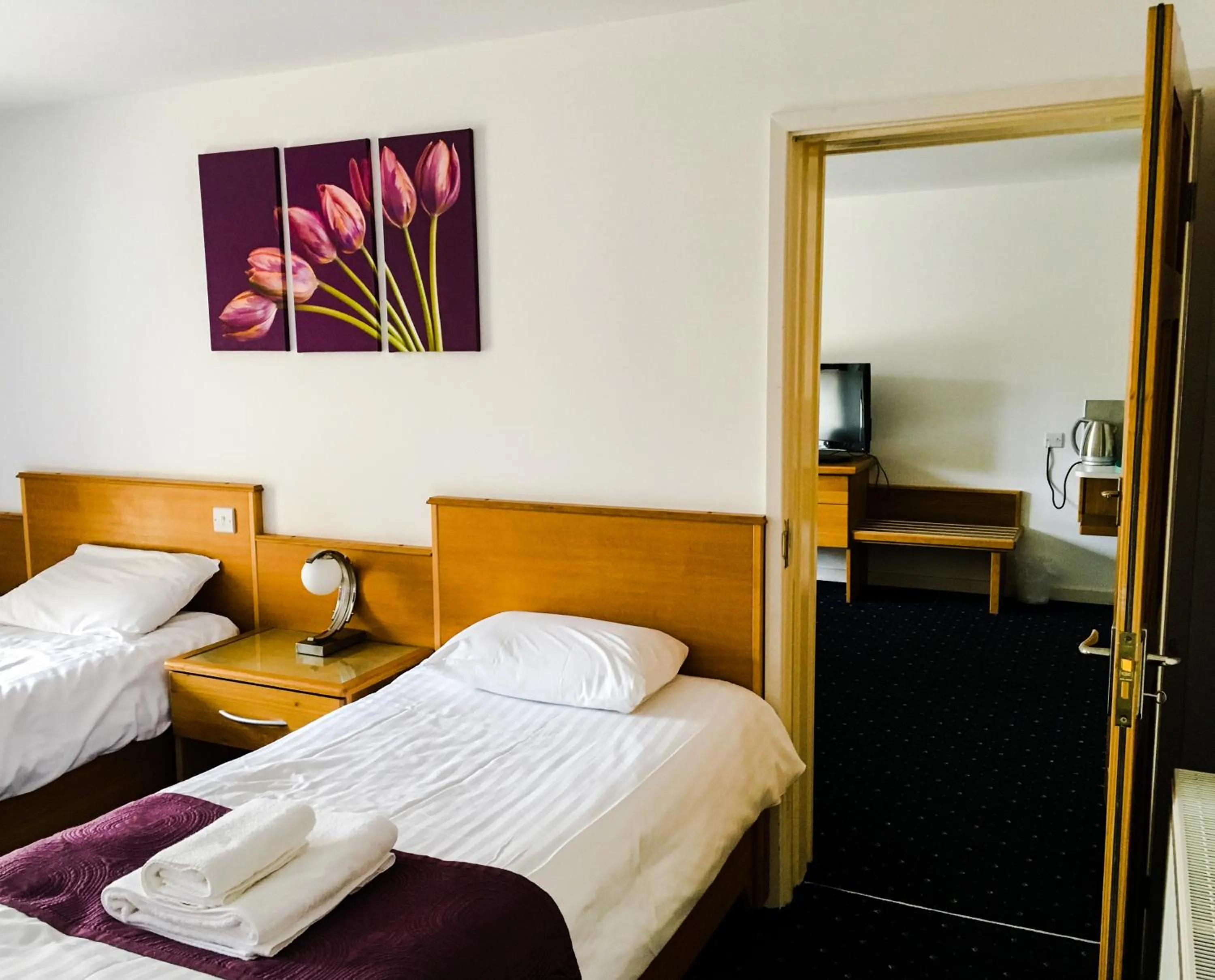 Bed in The Beach Motel