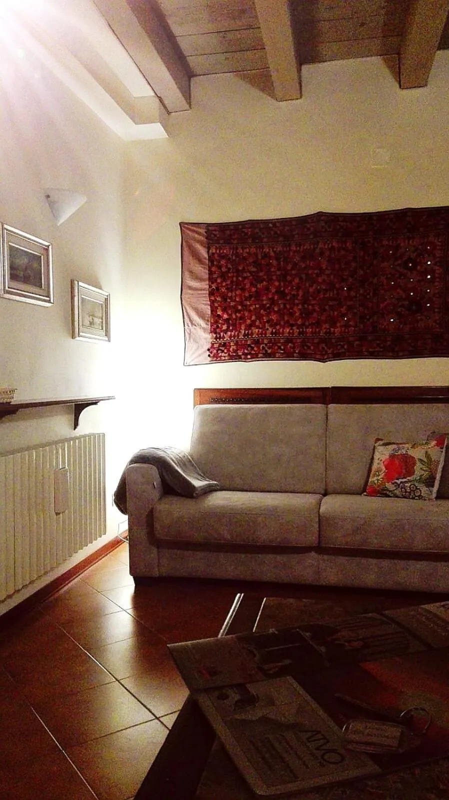 Seating area in B&B Venice 1964