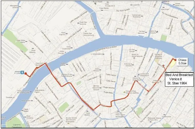 Bird's eye view in B&B Venice 1964