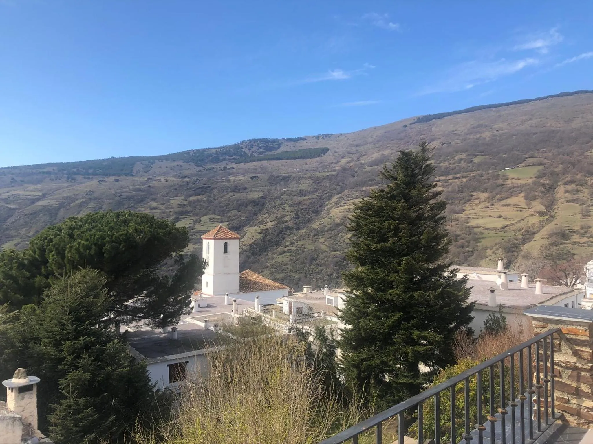 Balcony/Terrace in Hotel Rural Poqueira II