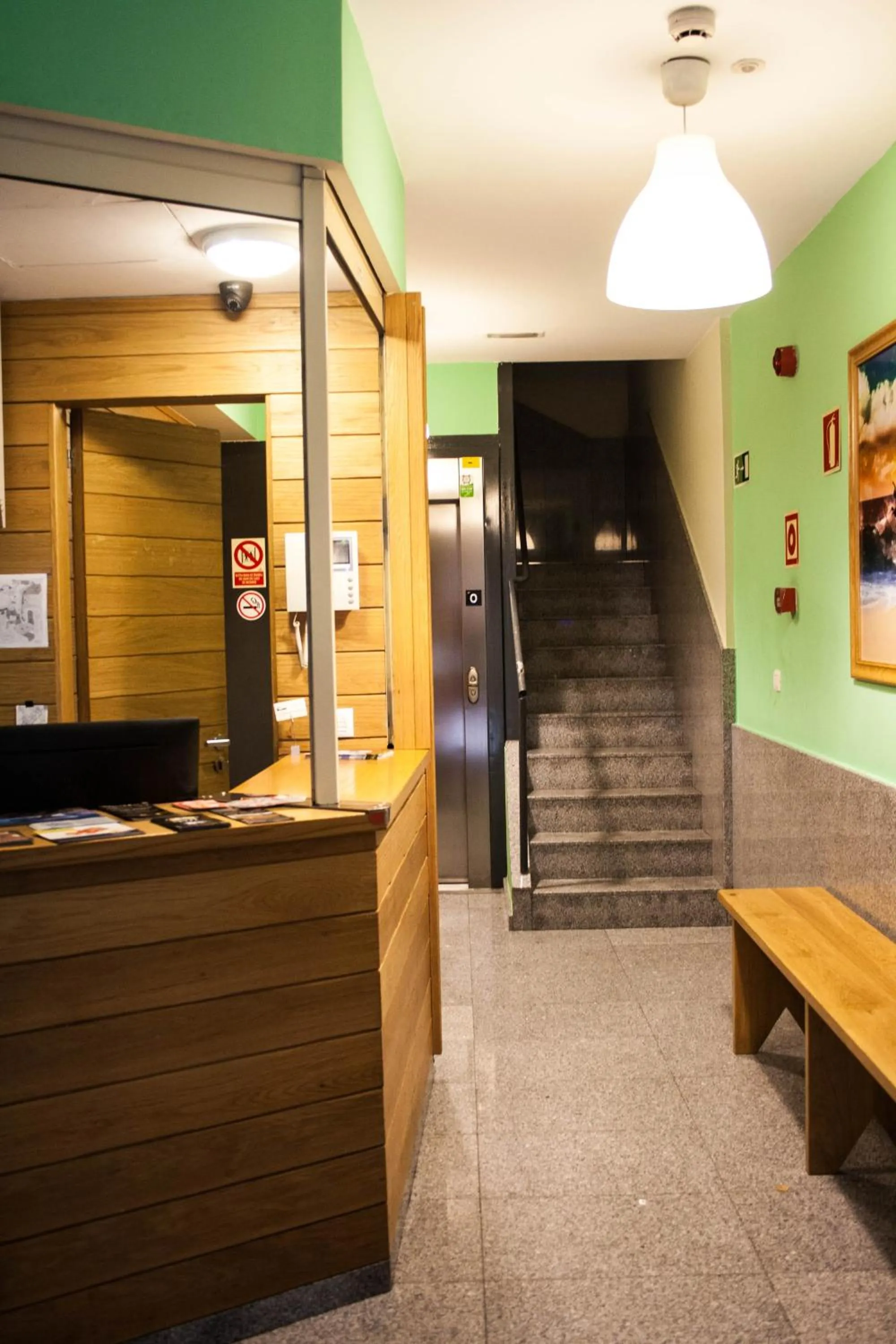 Lobby or reception in Pensión San Fermín