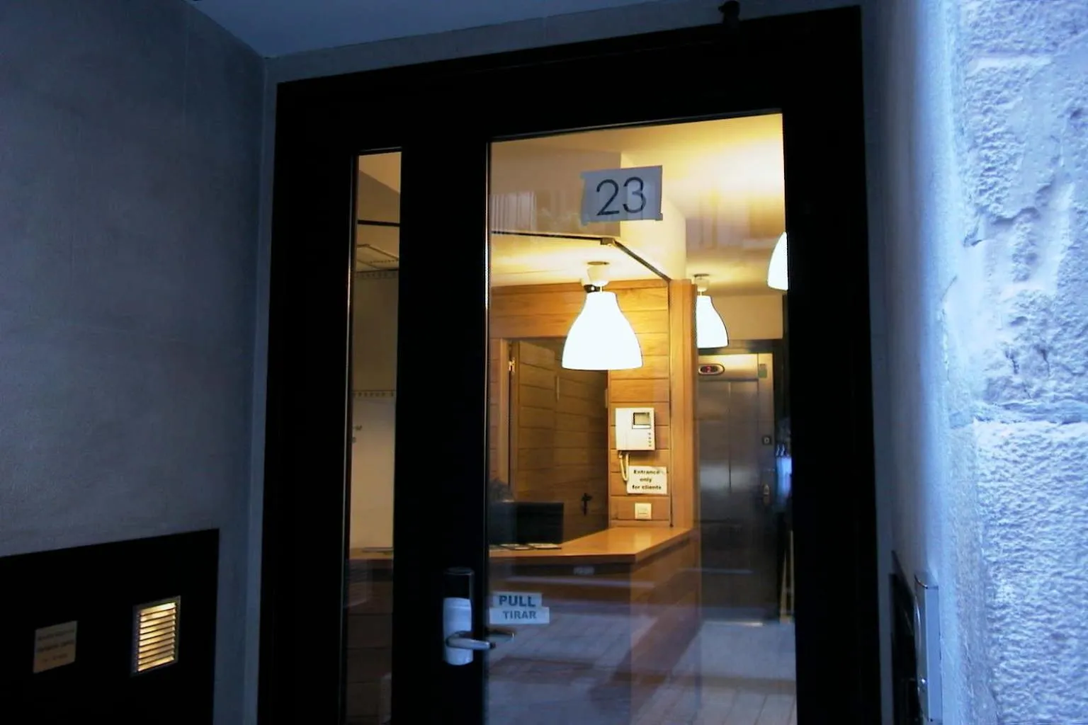 Lobby or reception in Pensión San Fermín