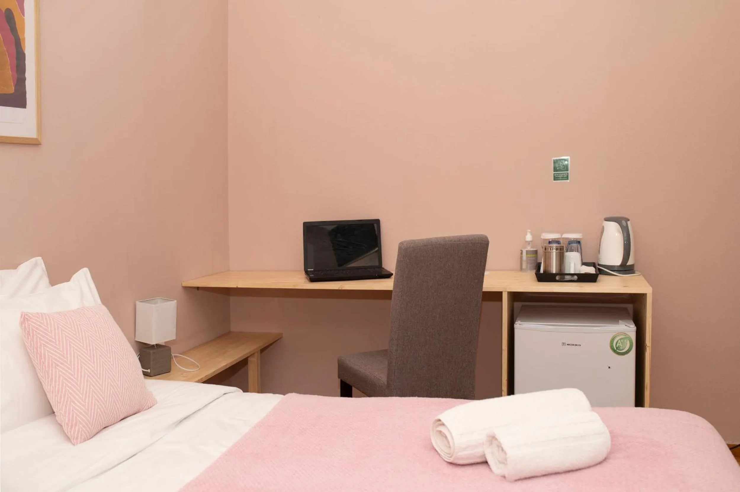 Bed in Kalamata Art Rooms