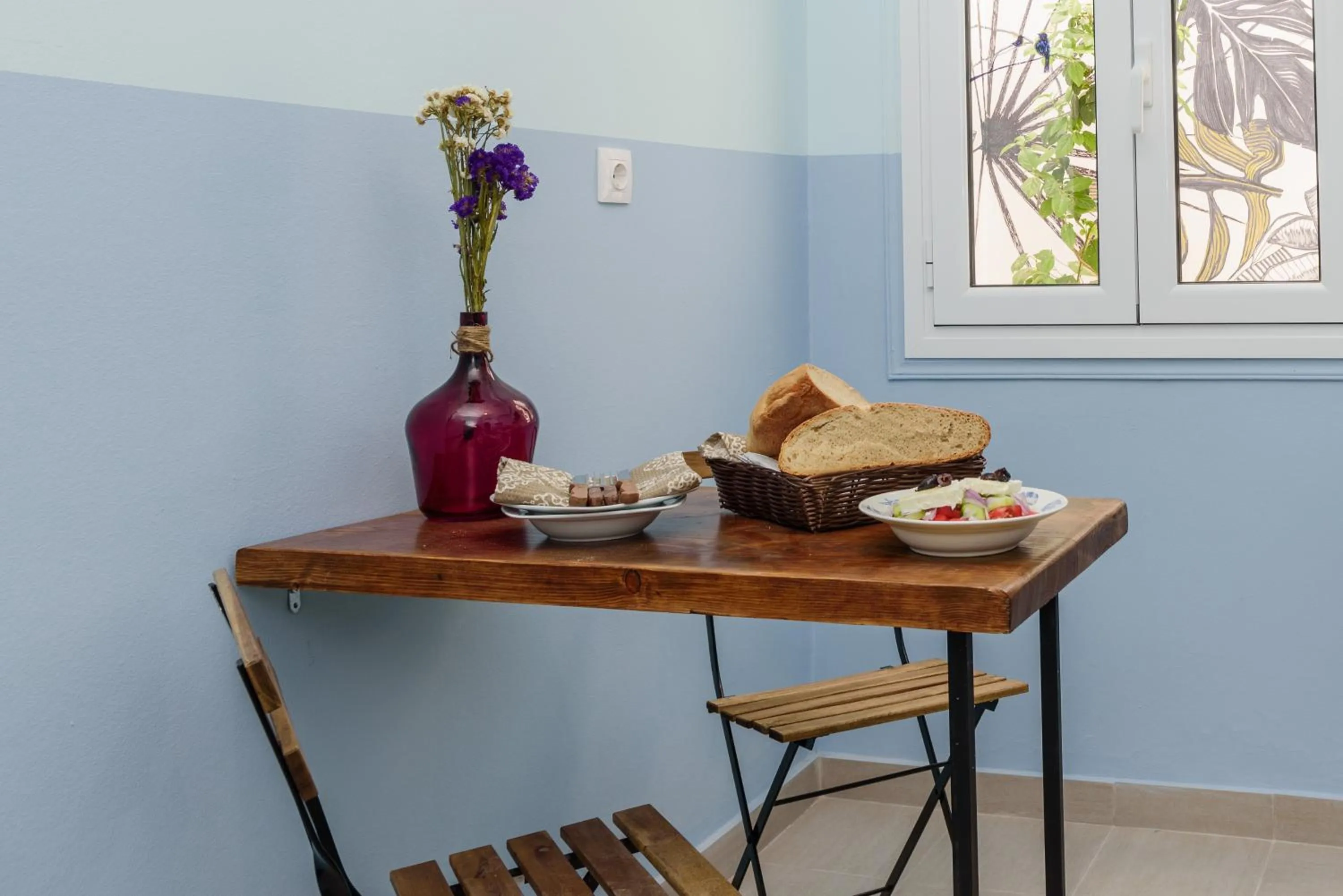 Kitchen or kitchenette in Kalamata Art Rooms