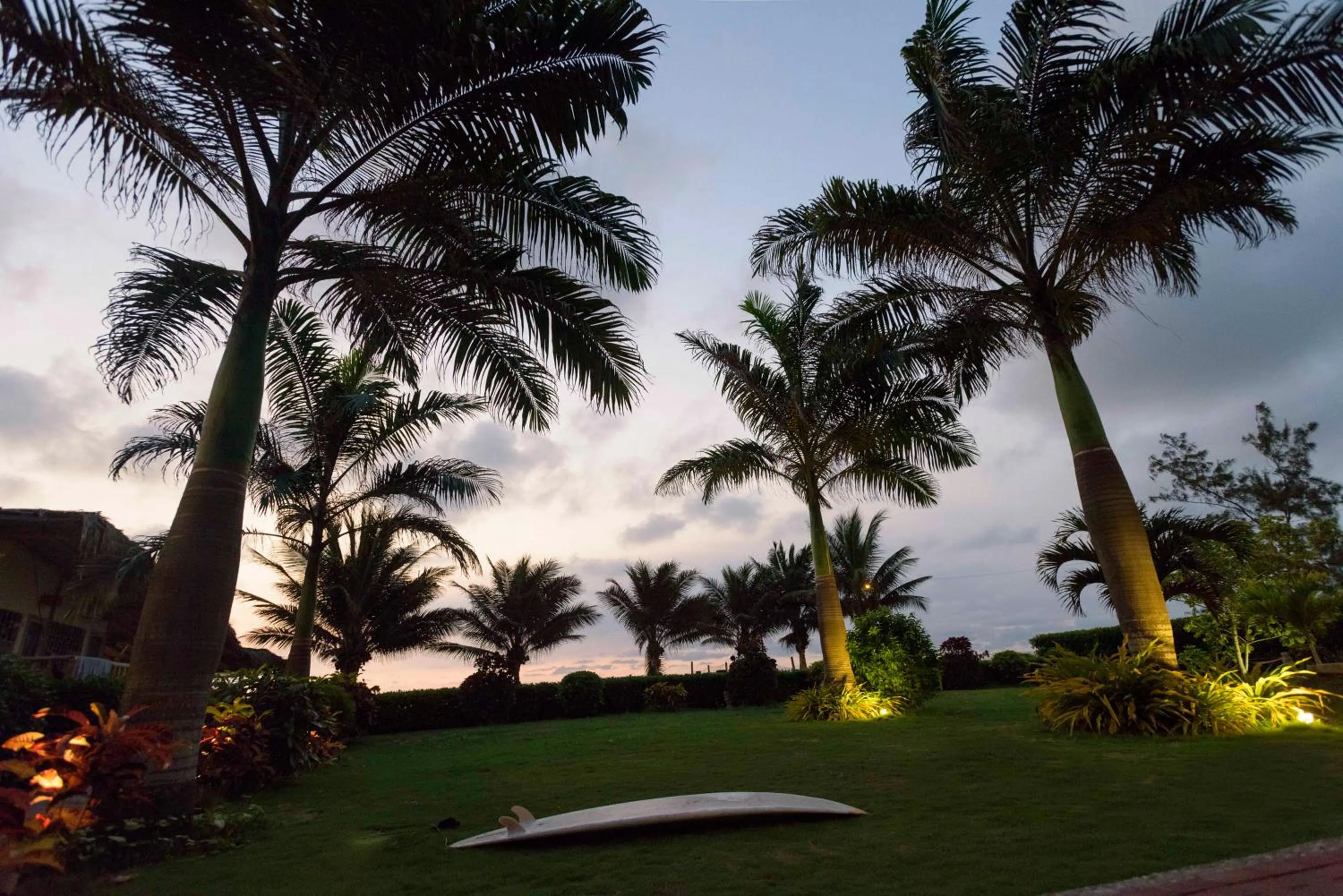 Garden view in Hotel Kundalini