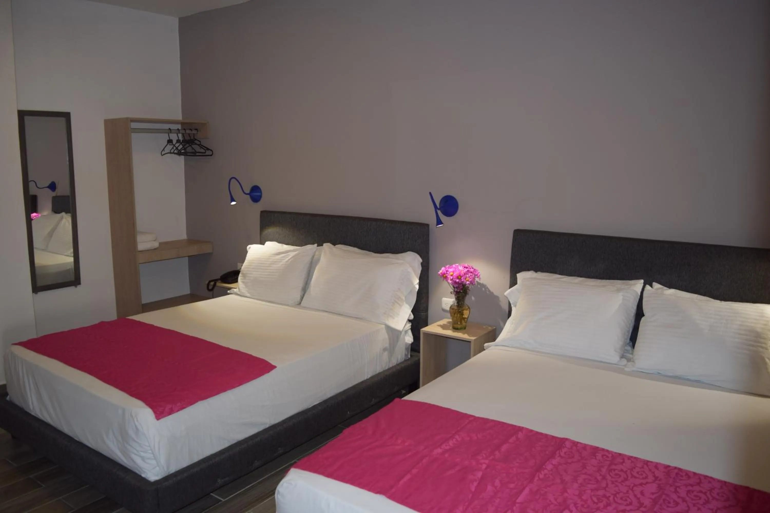 Bed in Hotel Yivinaca