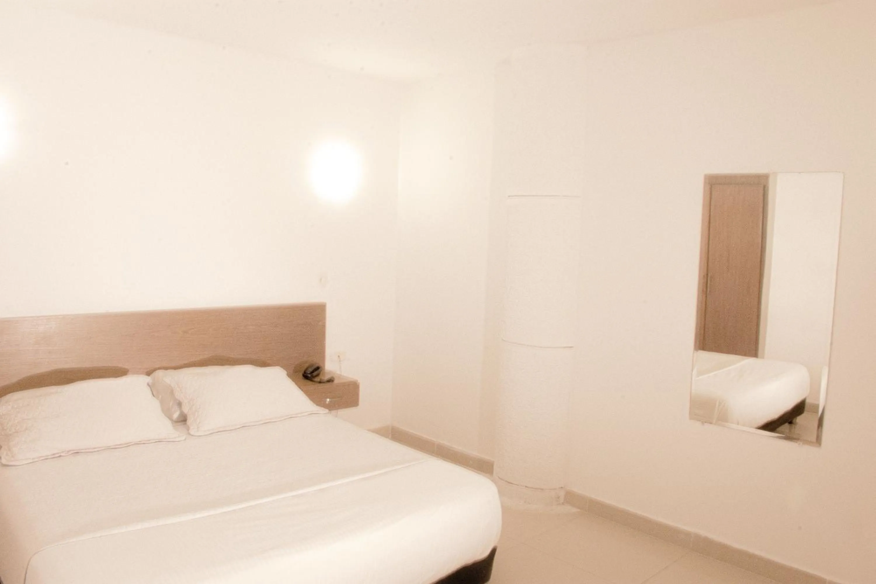 Bed in Hotel Yivinaca