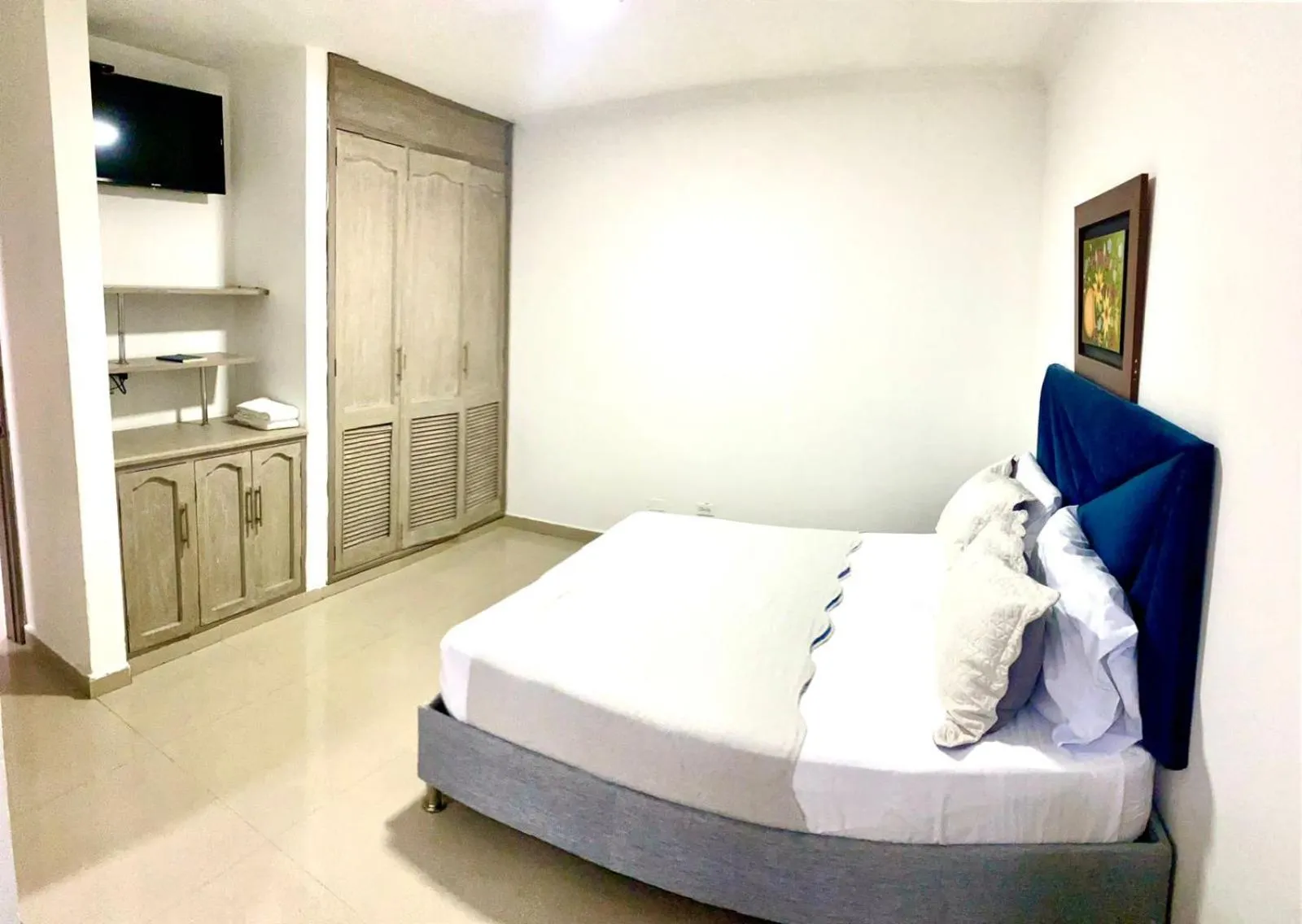 Bed in Hotel Yivinaca