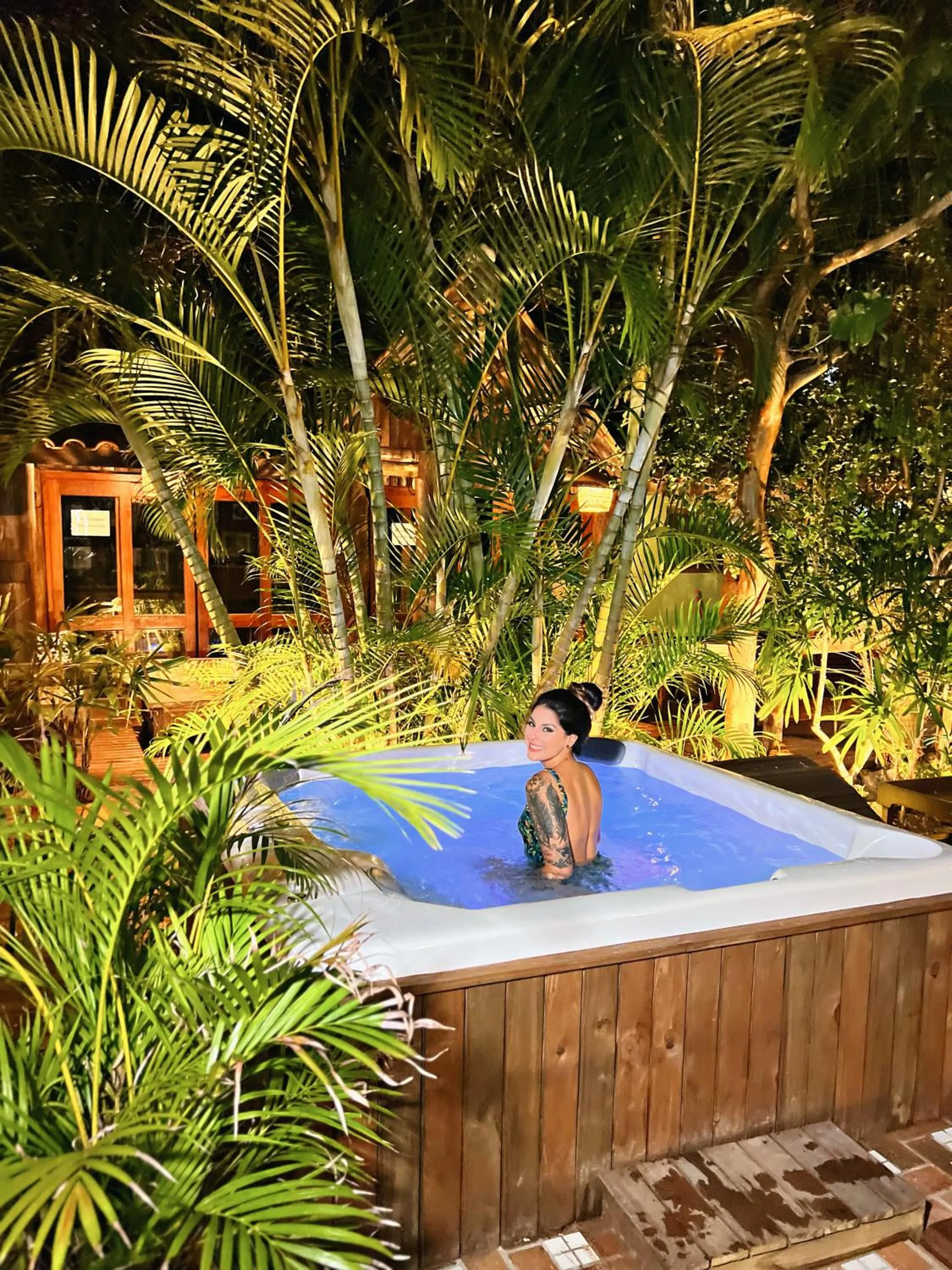 Open Air Bath in Pousada da Praia