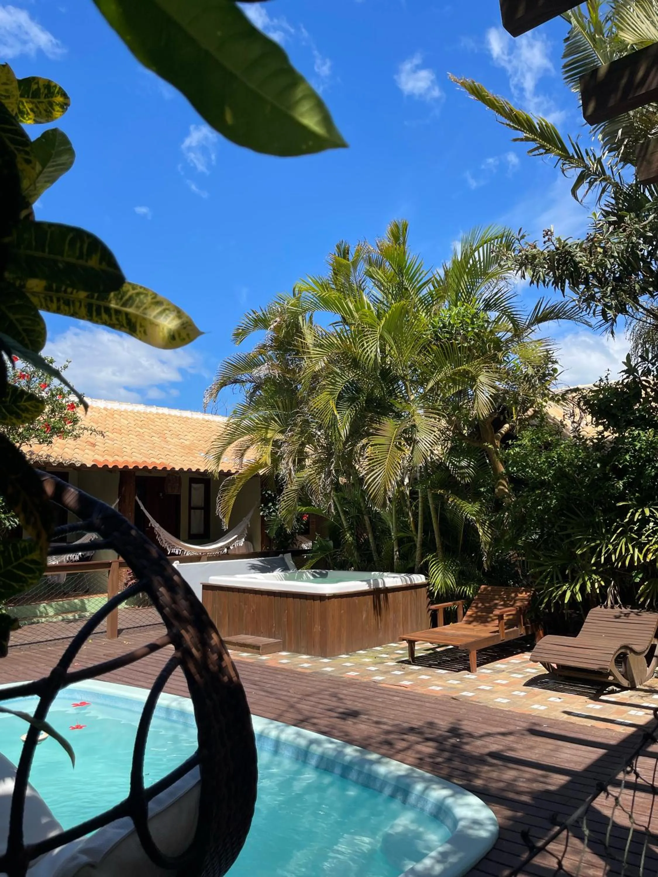 Open Air Bath in Pousada da Praia