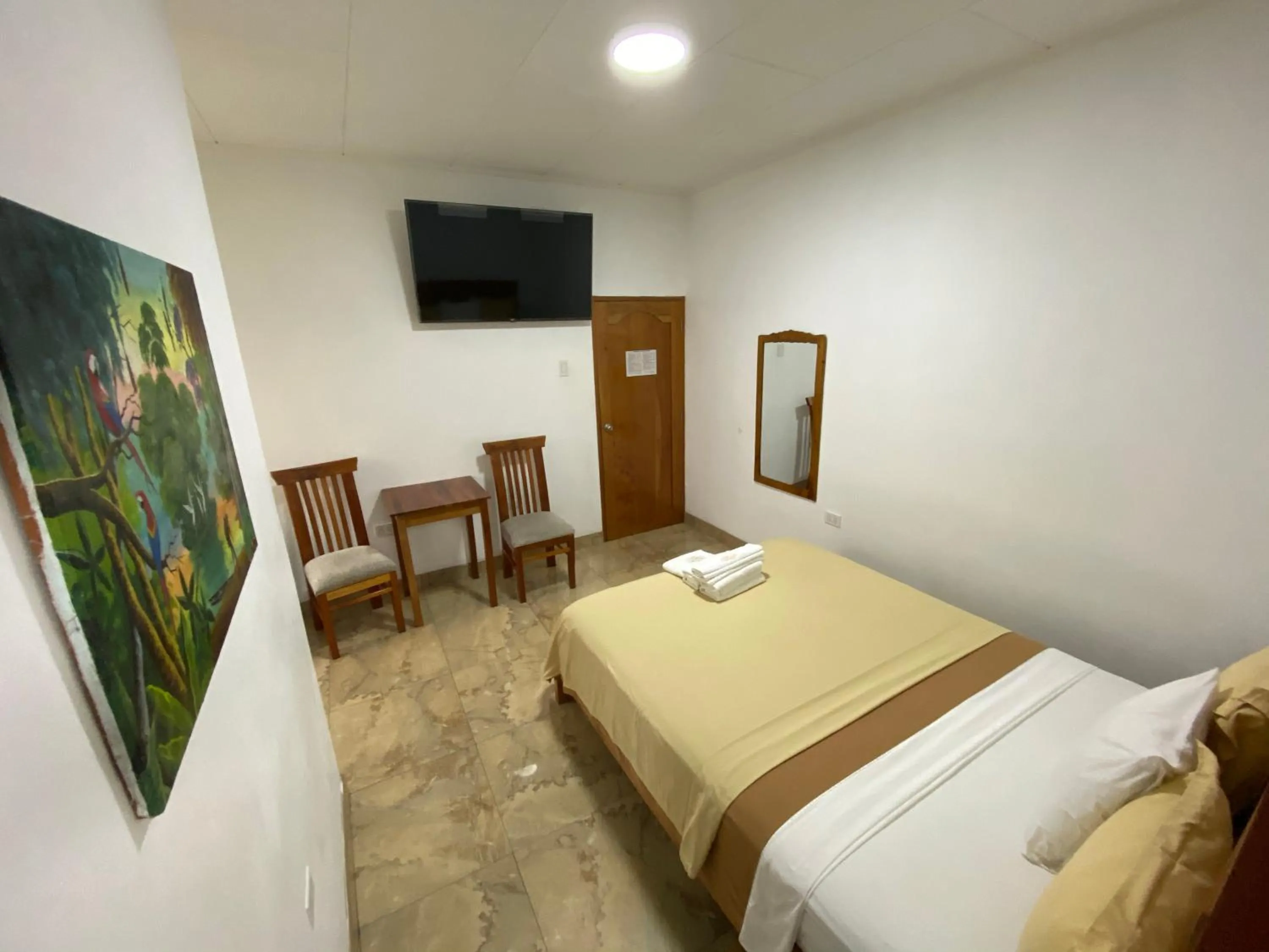 TV and multimedia, Bed in Fitzcarrald Hotel