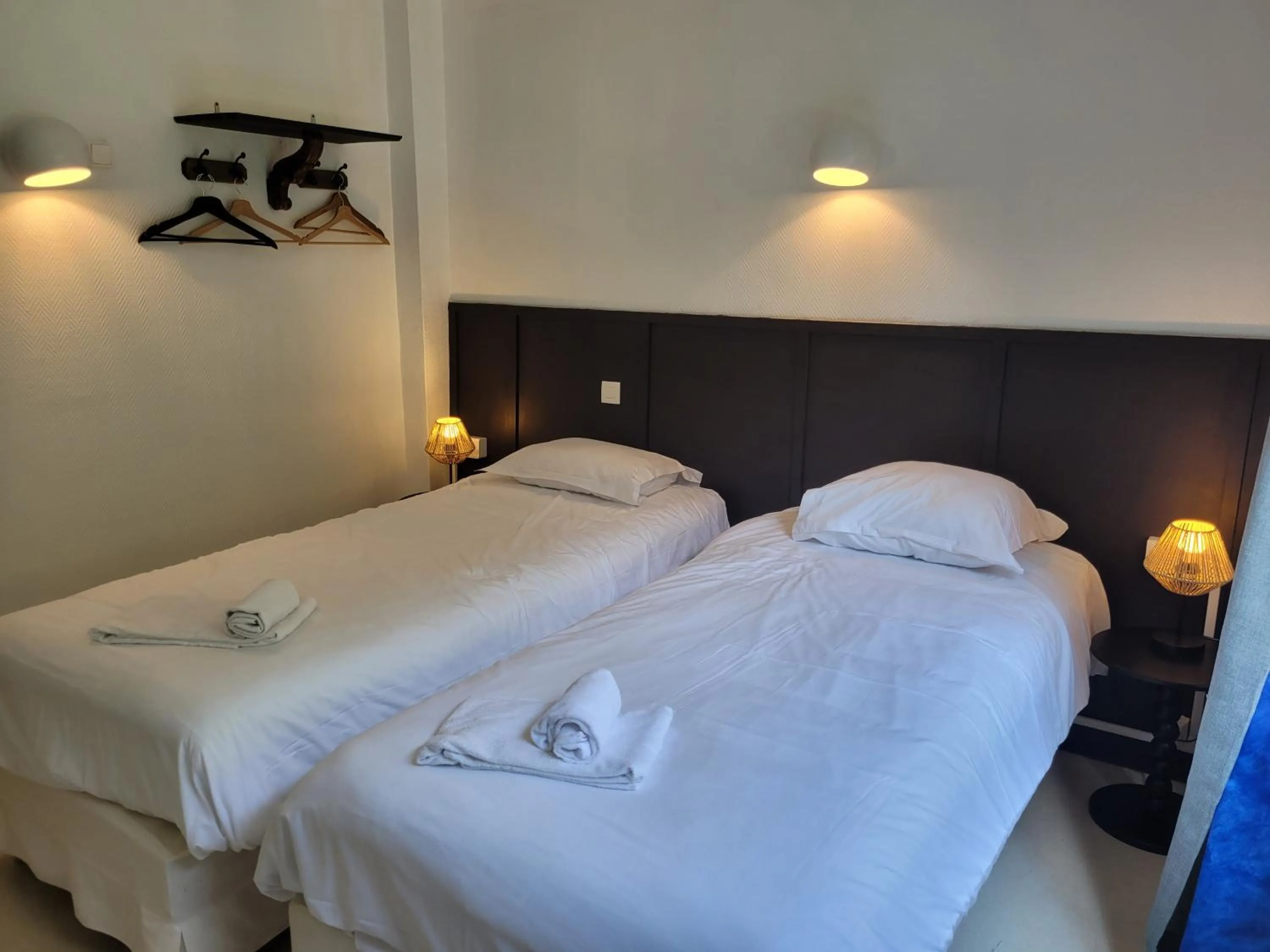 Bed in Hotel Duchesse Anne