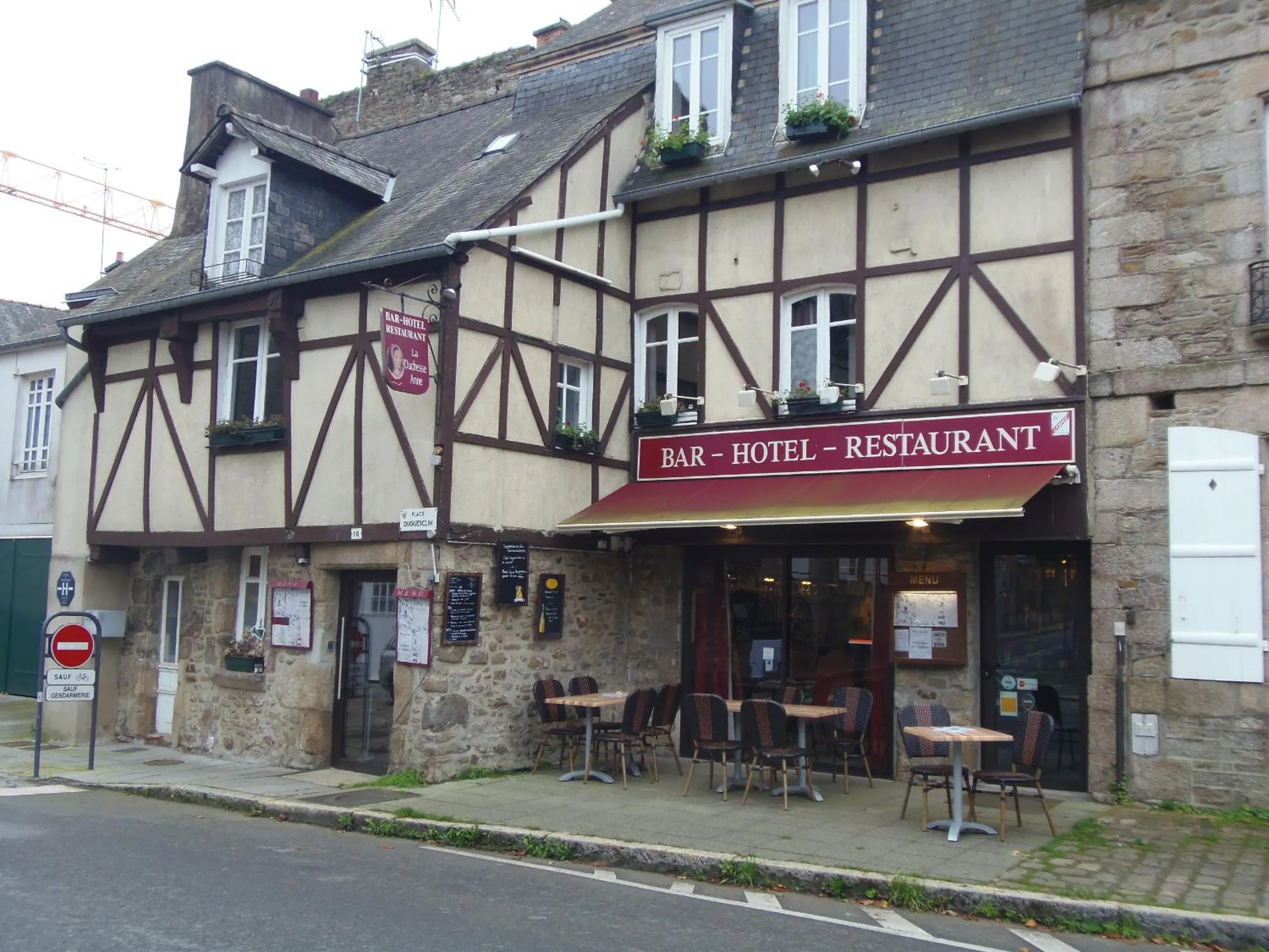 Property building in Hotel Duchesse Anne