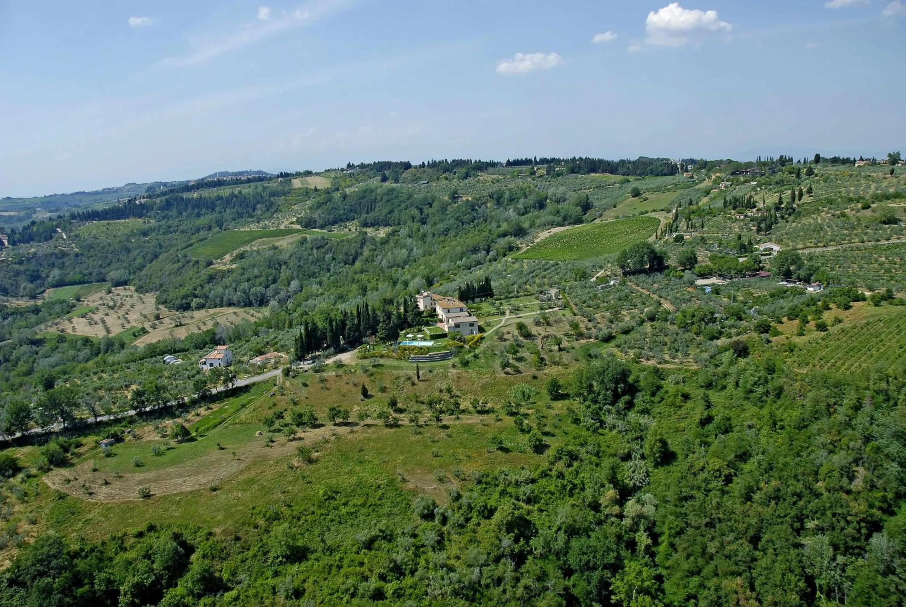Bird's eye view in Podere Vigliano