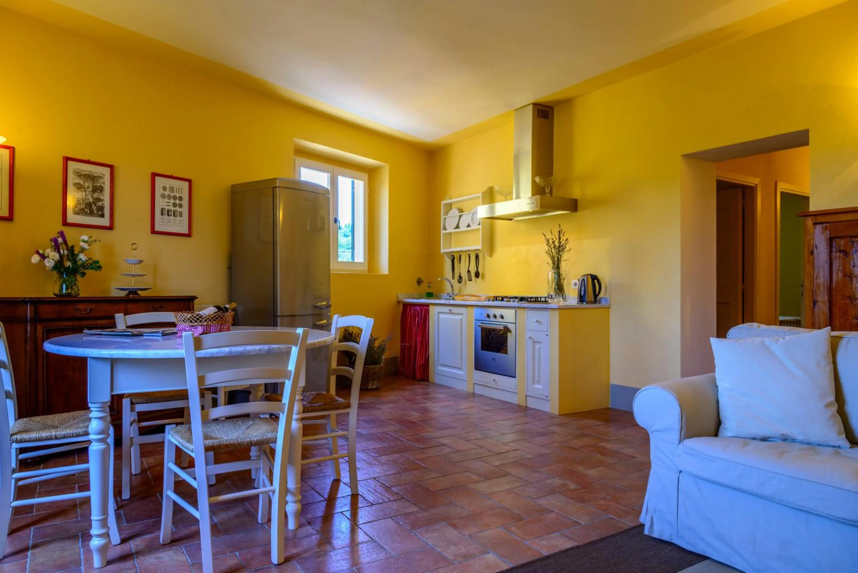 Living room in Podere Vigliano