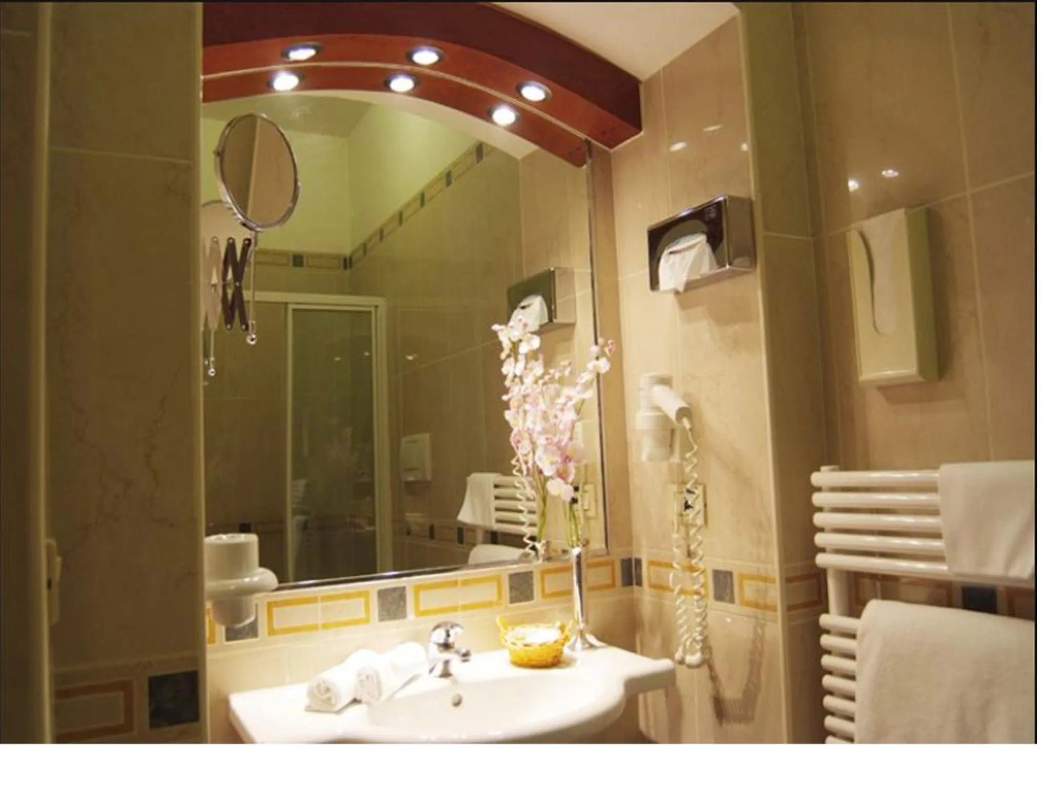 Bathroom in Hotel Adria