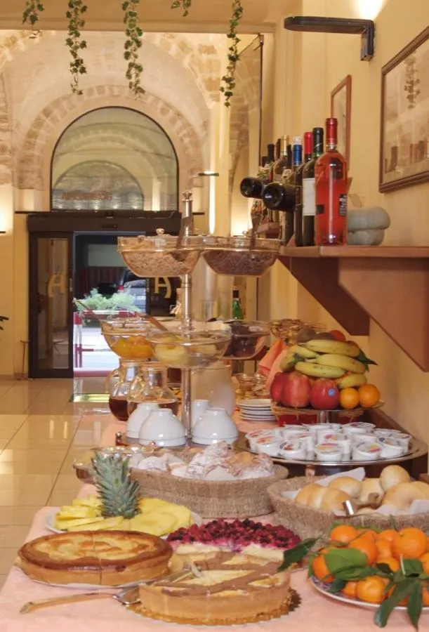Buffet breakfast in Hotel Adria