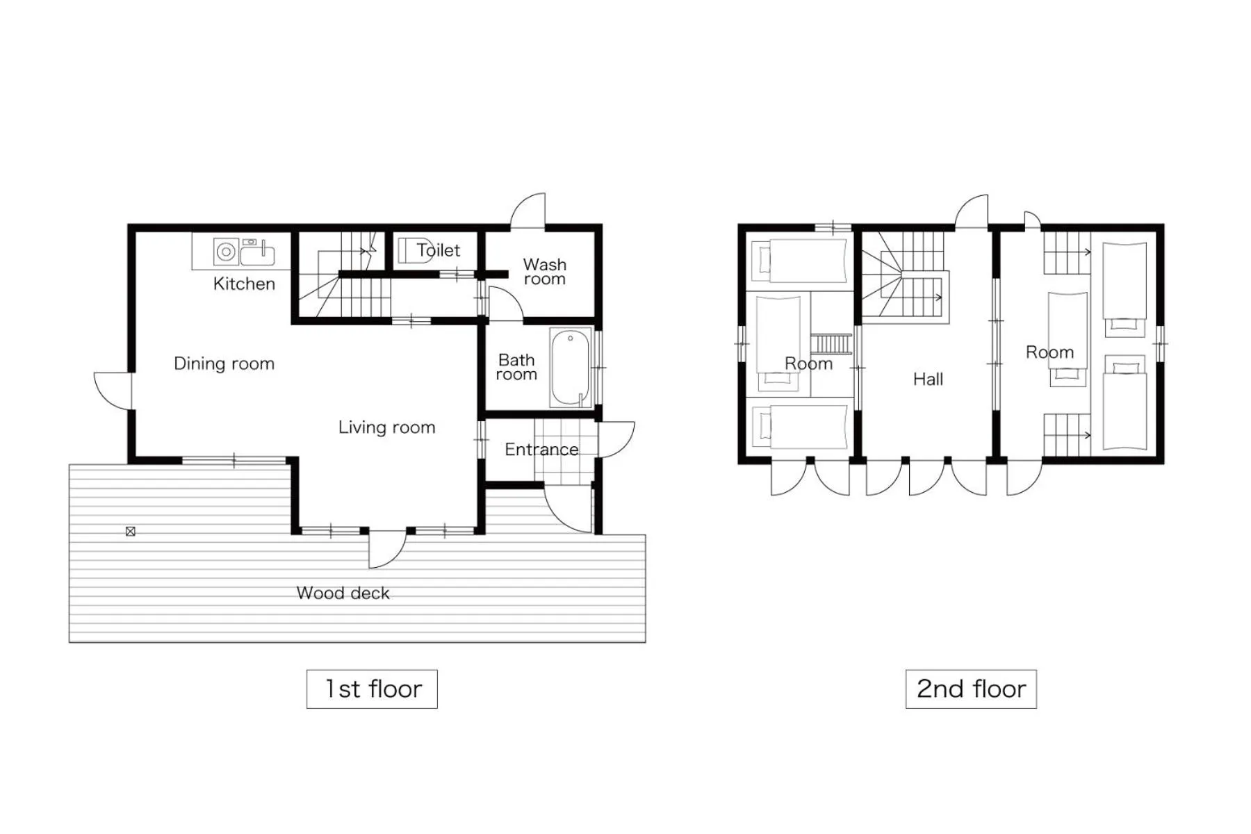 Floor Plan in Nasu Highland Park Official Hotel Towa Pure Cottages