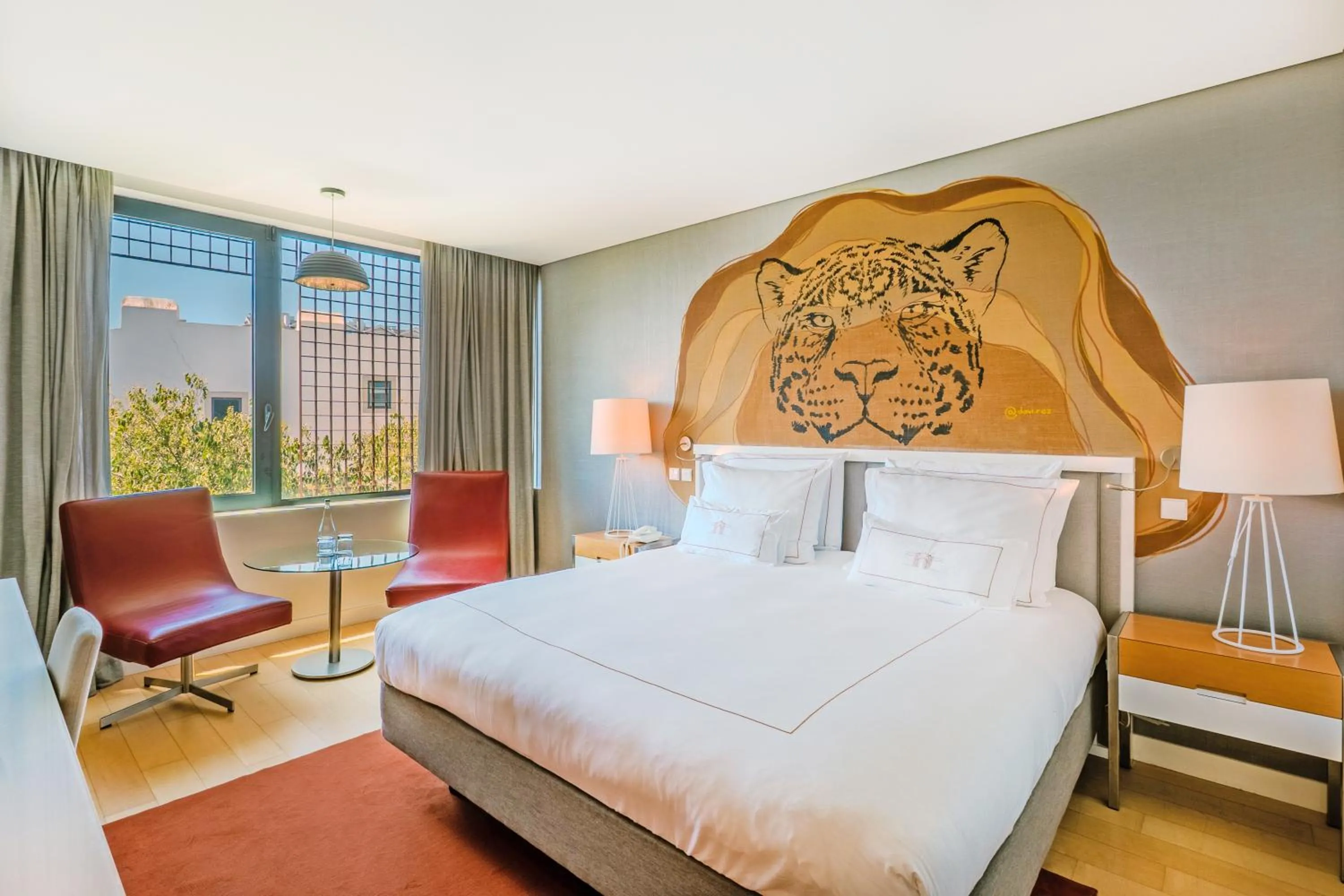 Bedroom, Bed in Pestana Cidadela Cascais - Pousada & Art District