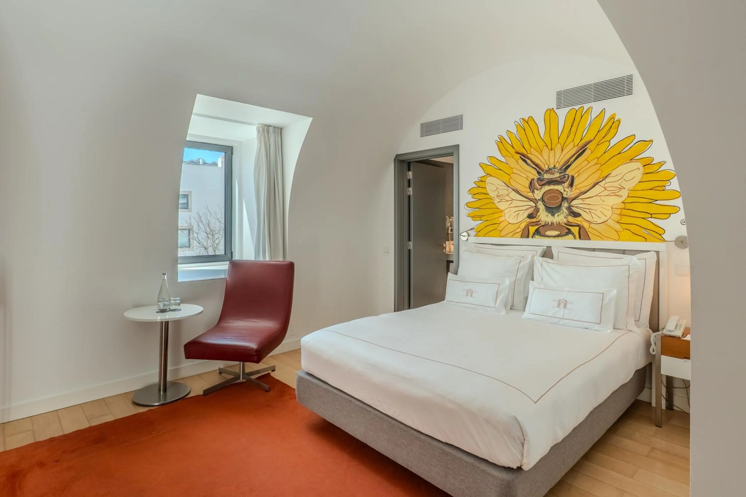 Bedroom, Bed in Pestana Cidadela Cascais - Pousada & Art District