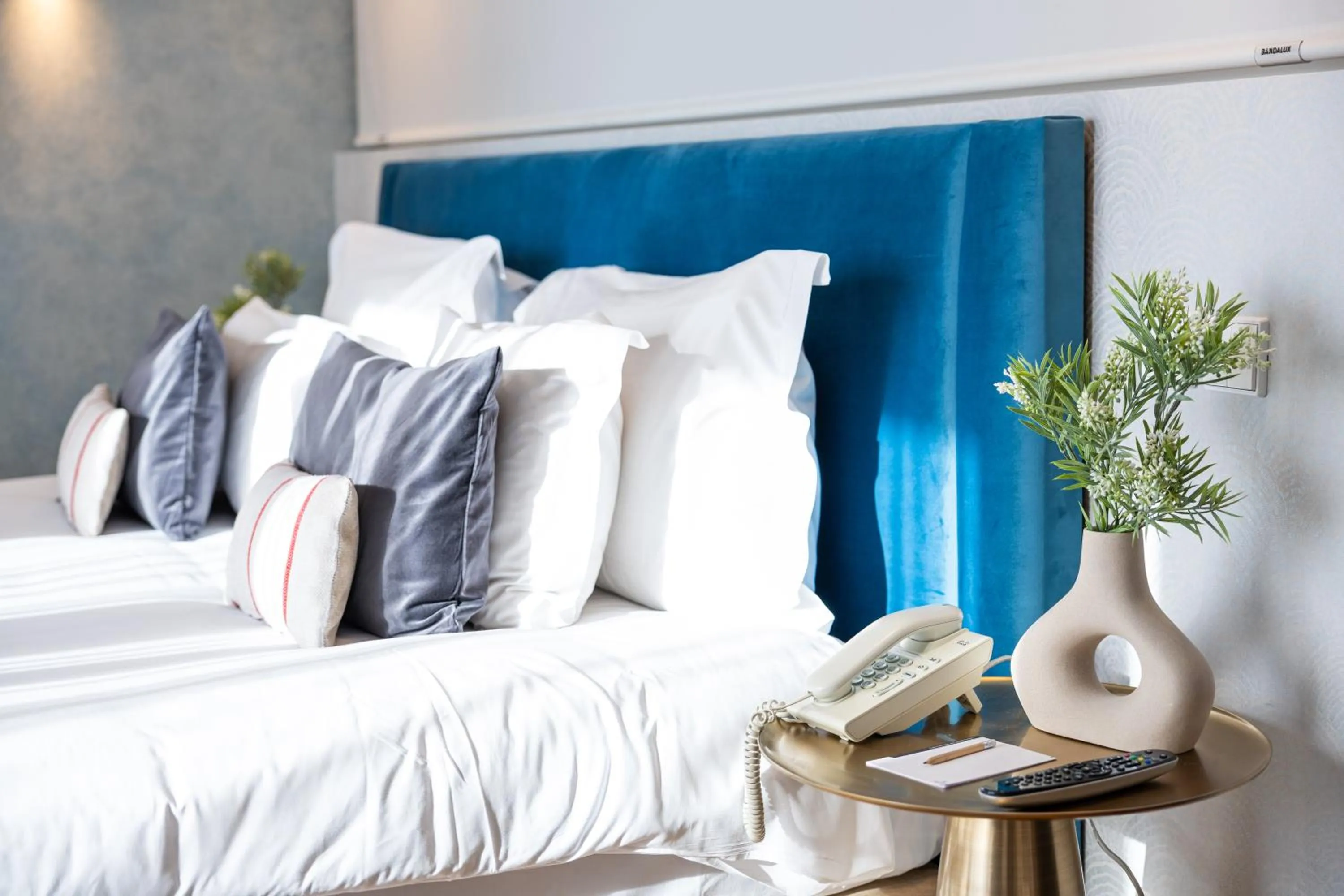 Decorative detail, Bed in Pestana Cidadela Cascais - Pousada & Art District