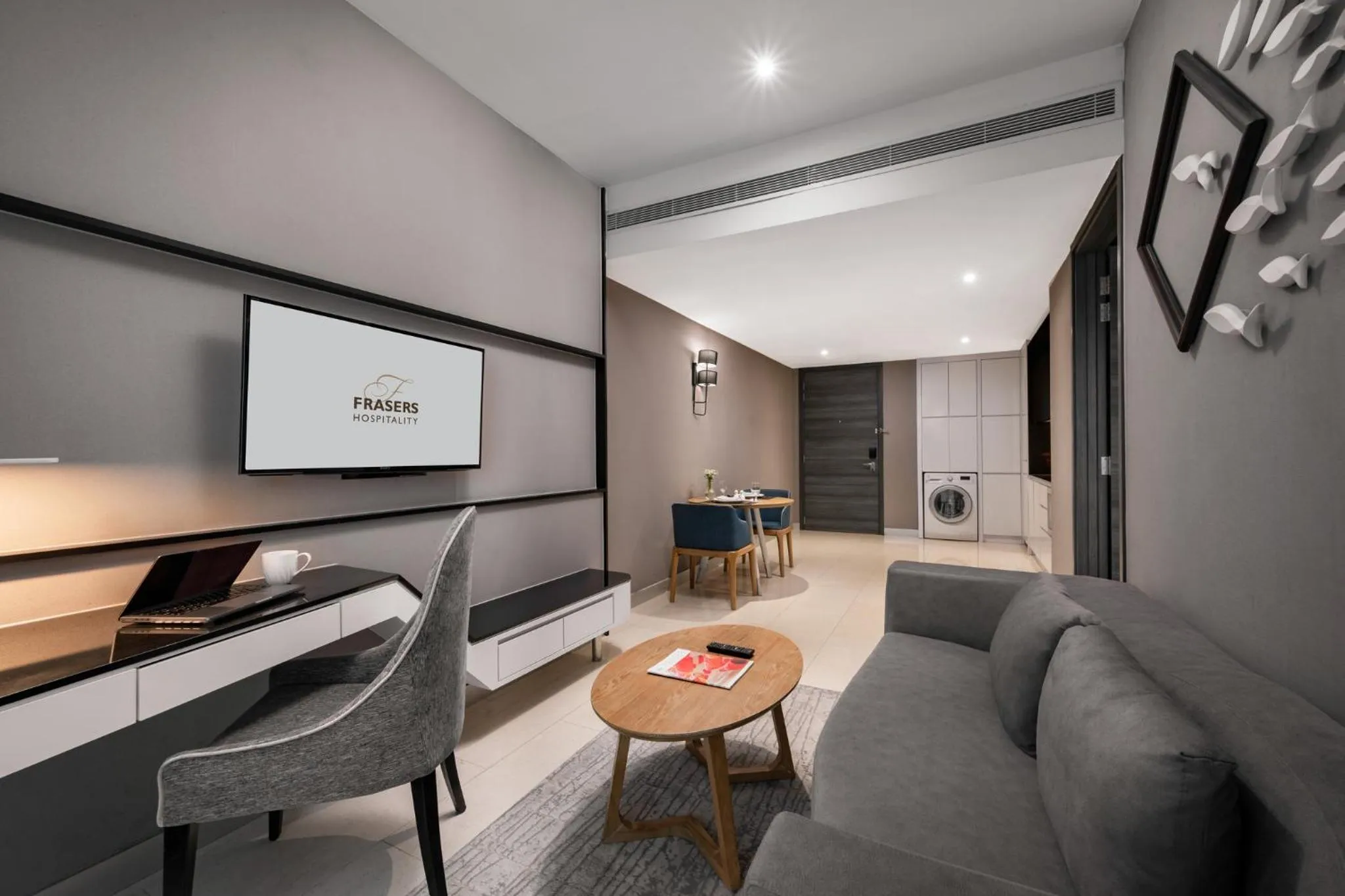 Living room in Fraser Place Puteri Harbour