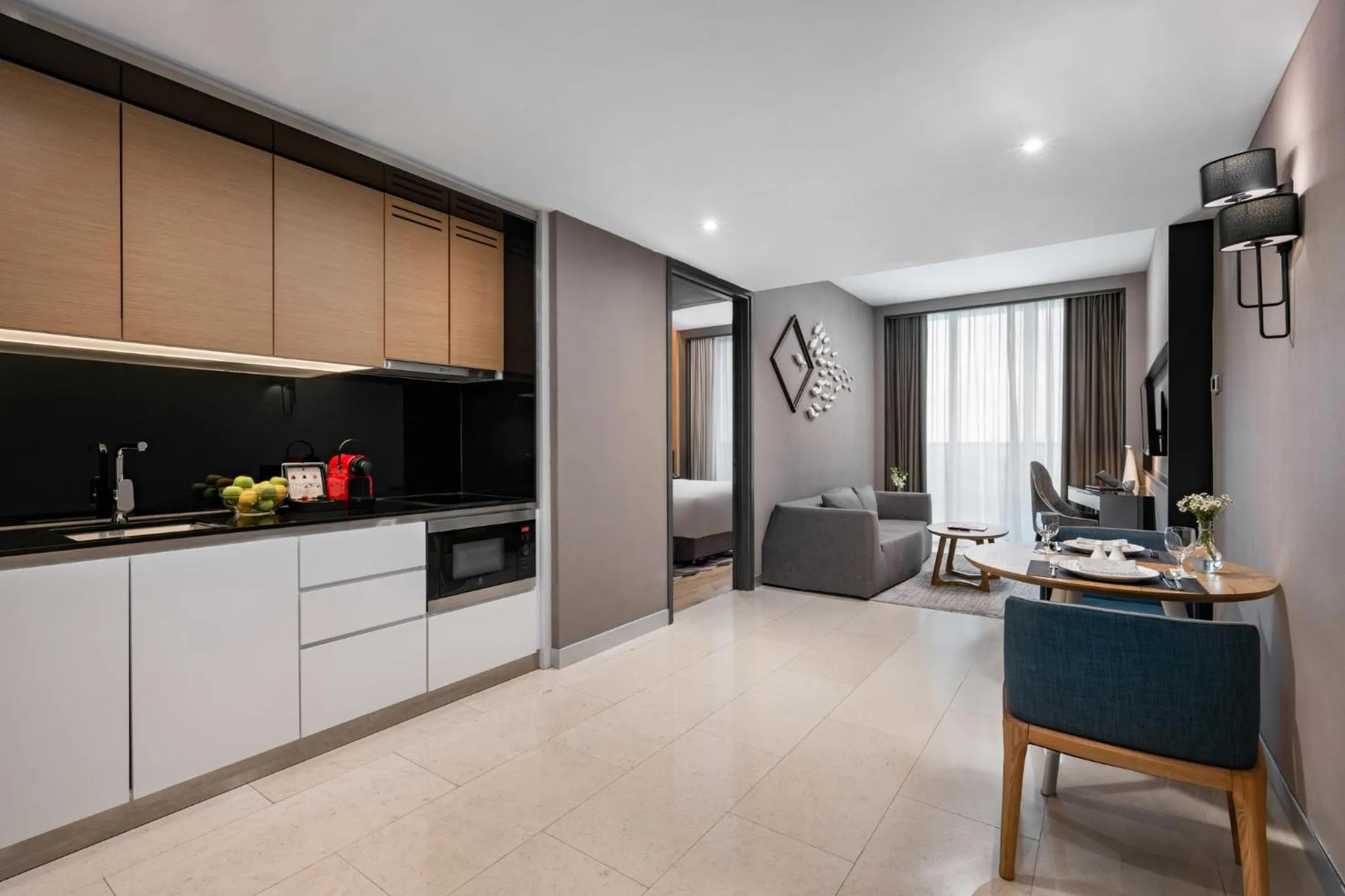 Coffee/tea facilities in Fraser Place Puteri Harbour