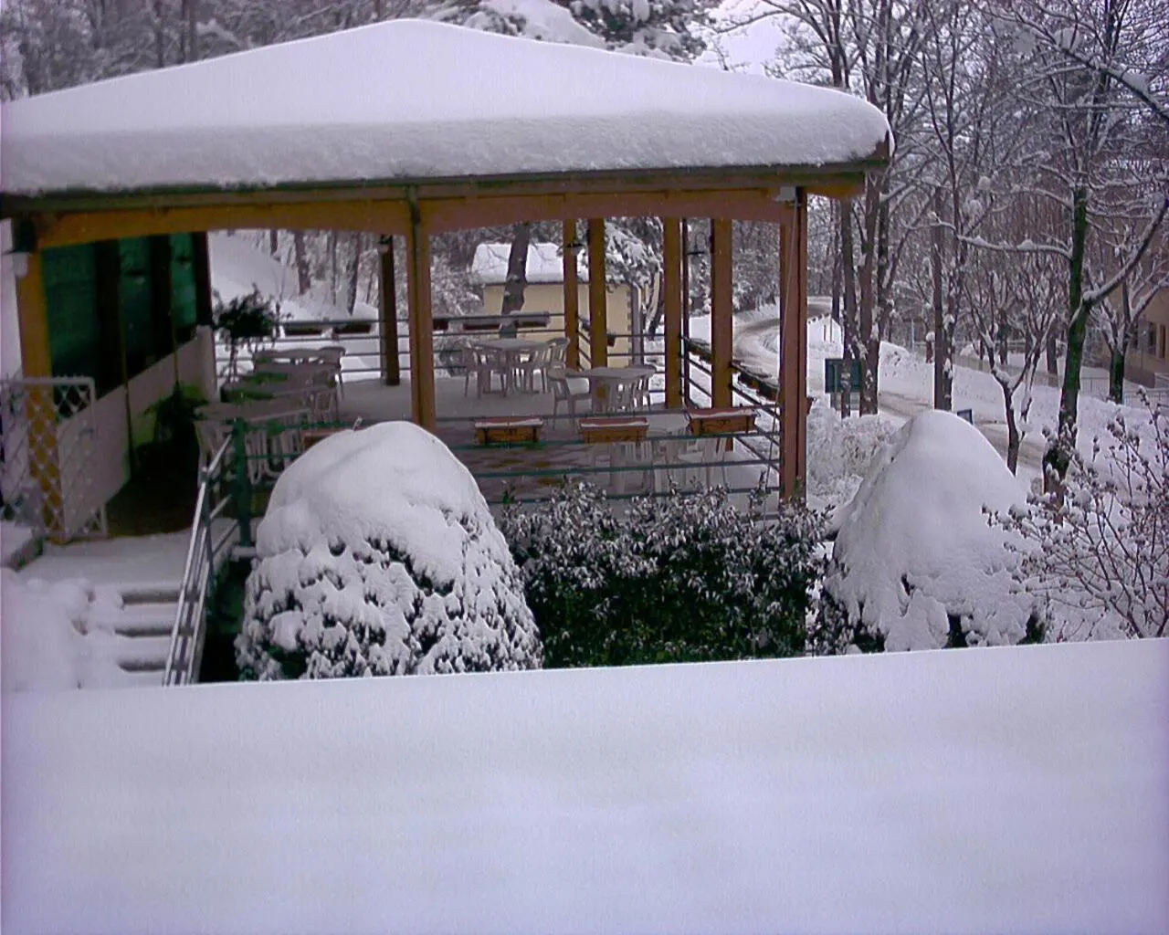 Patio in Hotel Bruna