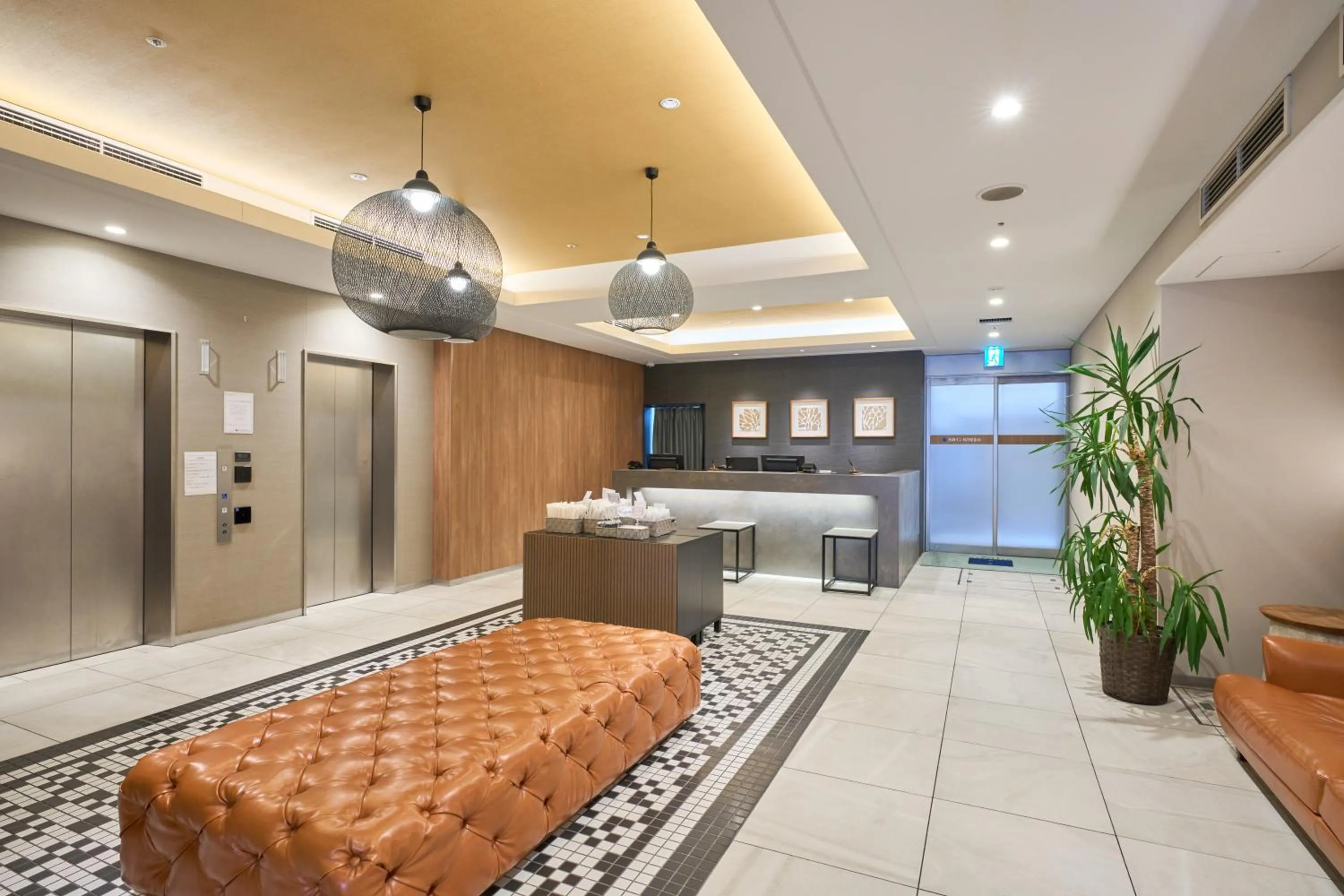 Lobby or reception in Meitetsu Inn Nagoya Kanayama Annex