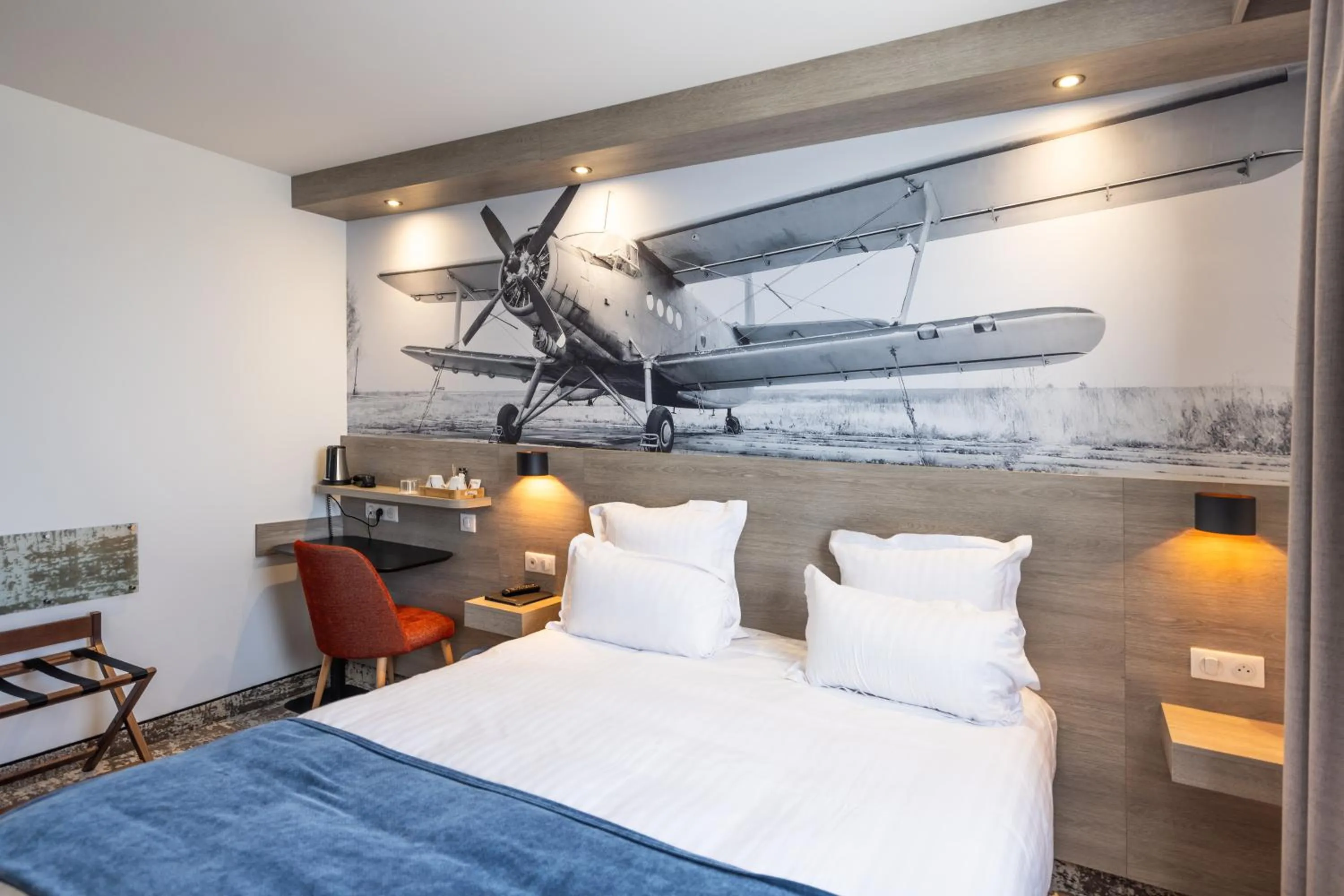 Bed in Best Western Saint Exupéry Eysines - Bordeaux Ouest