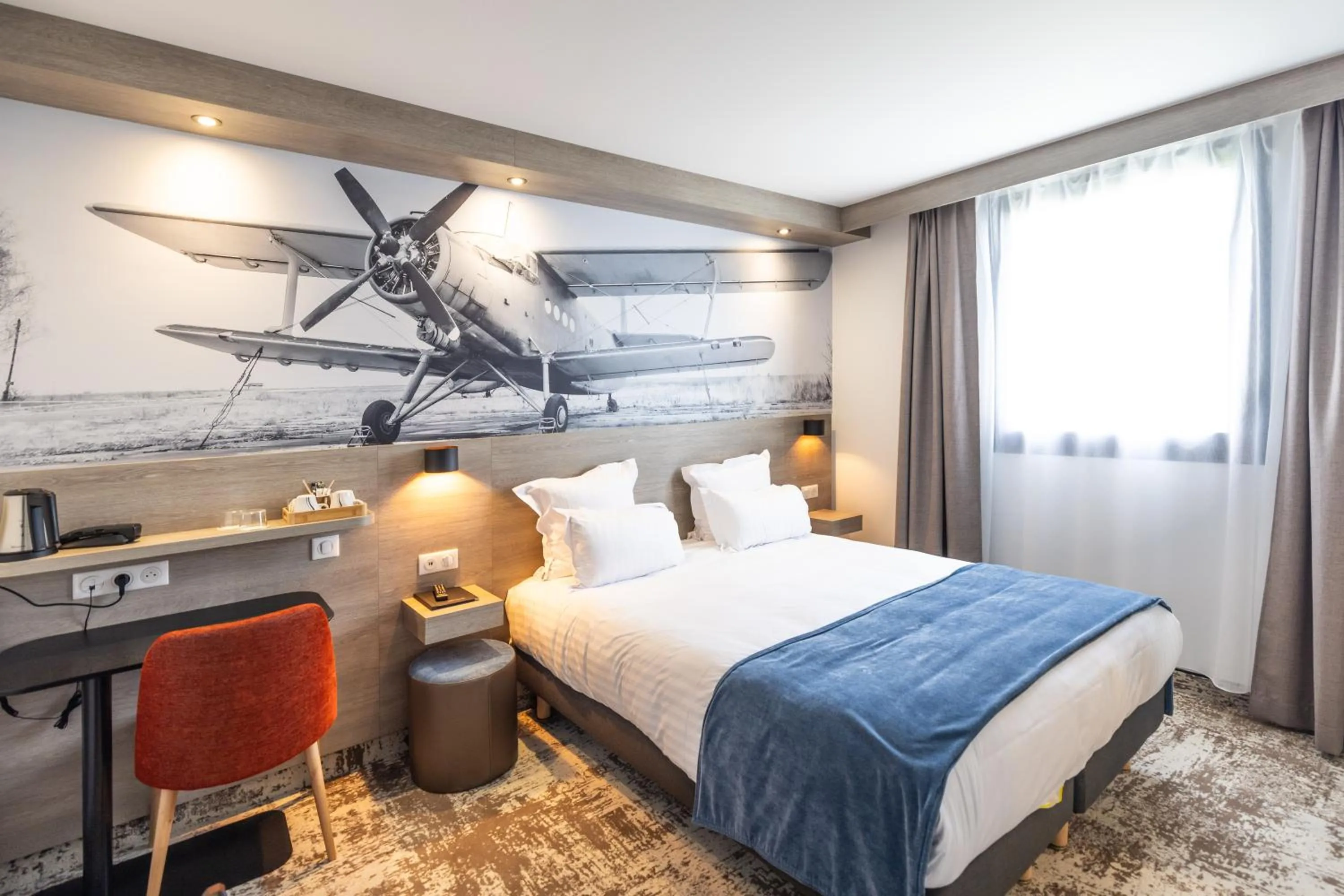 Bed in Best Western Saint Exupéry Eysines - Bordeaux Ouest