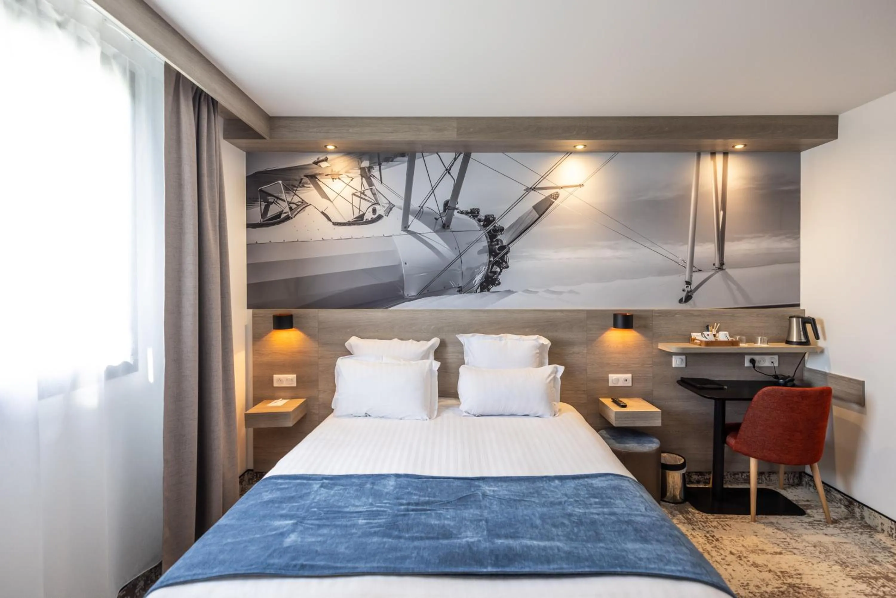 Bed in Best Western Saint Exupéry Eysines - Bordeaux Ouest