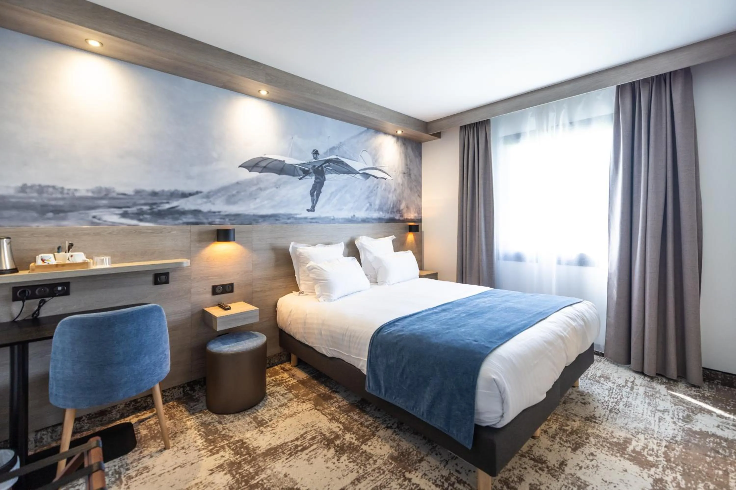 Bed in Best Western Saint Exupéry Eysines - Bordeaux Ouest