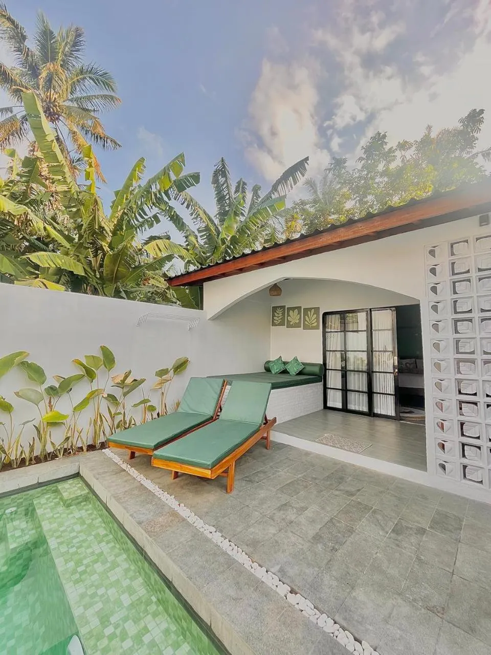 Patio in Cozy Cottages Lombok