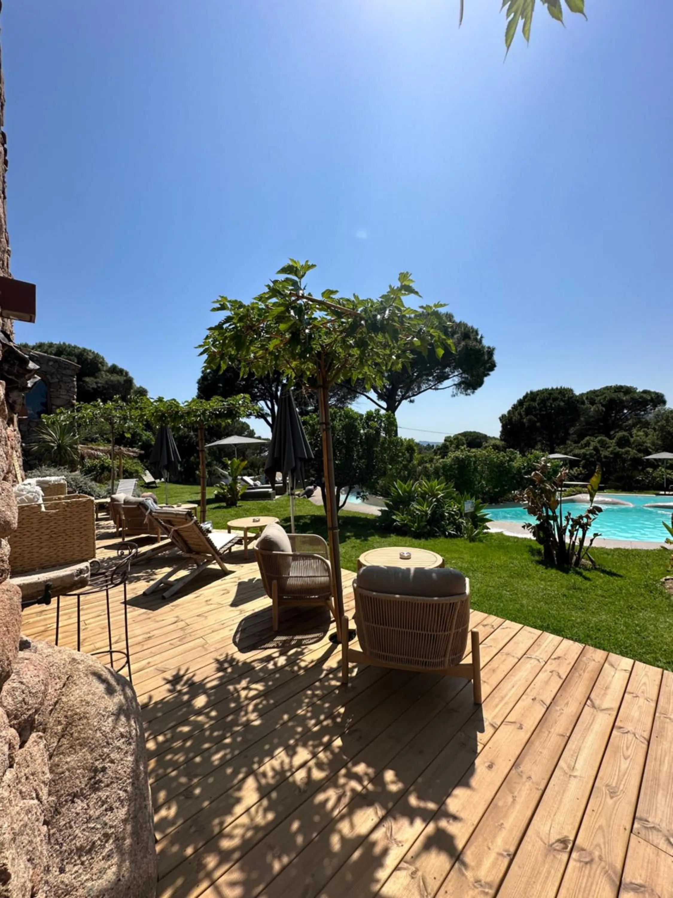 Natural landscape in Hôtel Ambassador Palombaggia