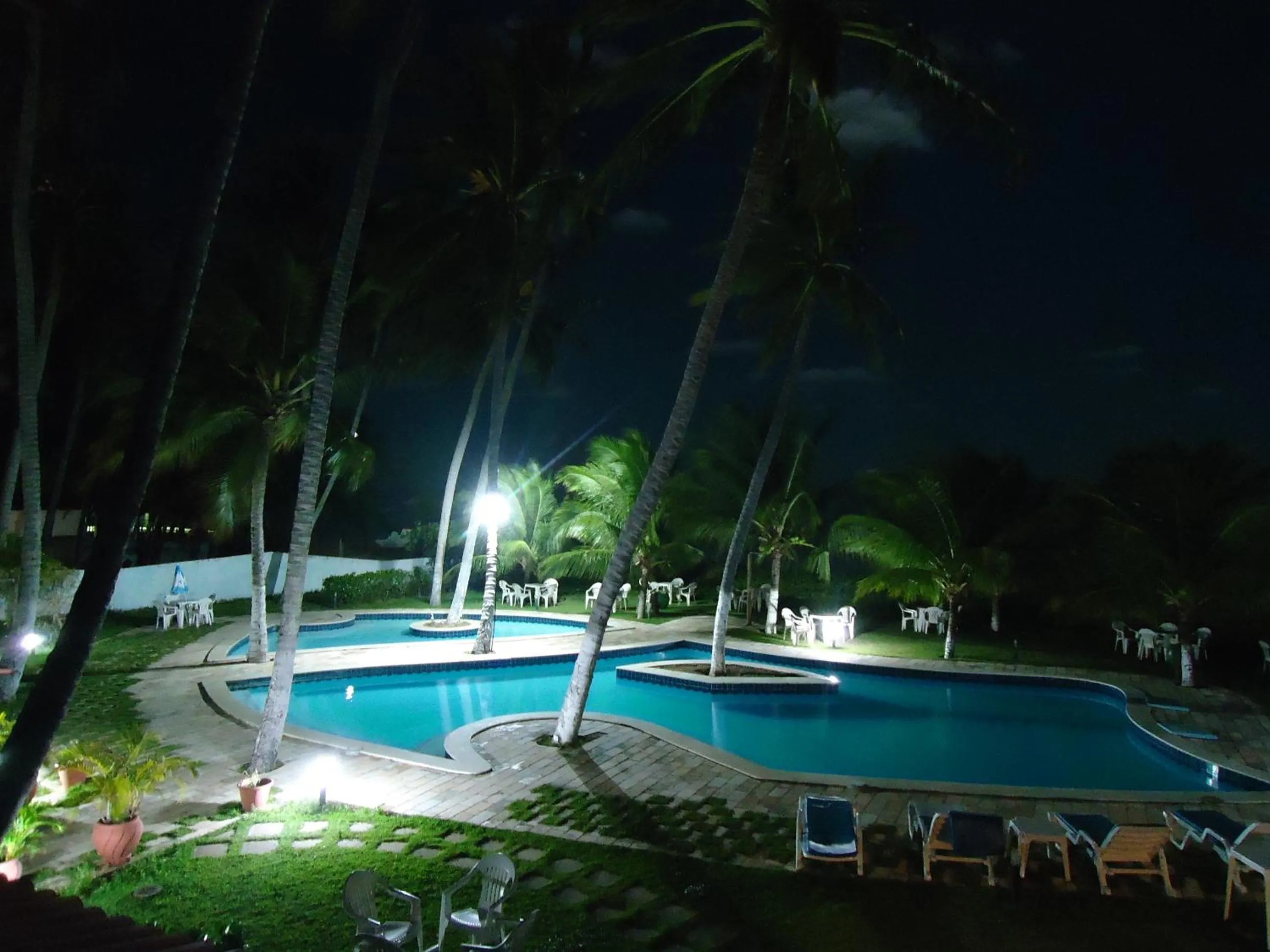 Pool view in Albacora Praia Hotel