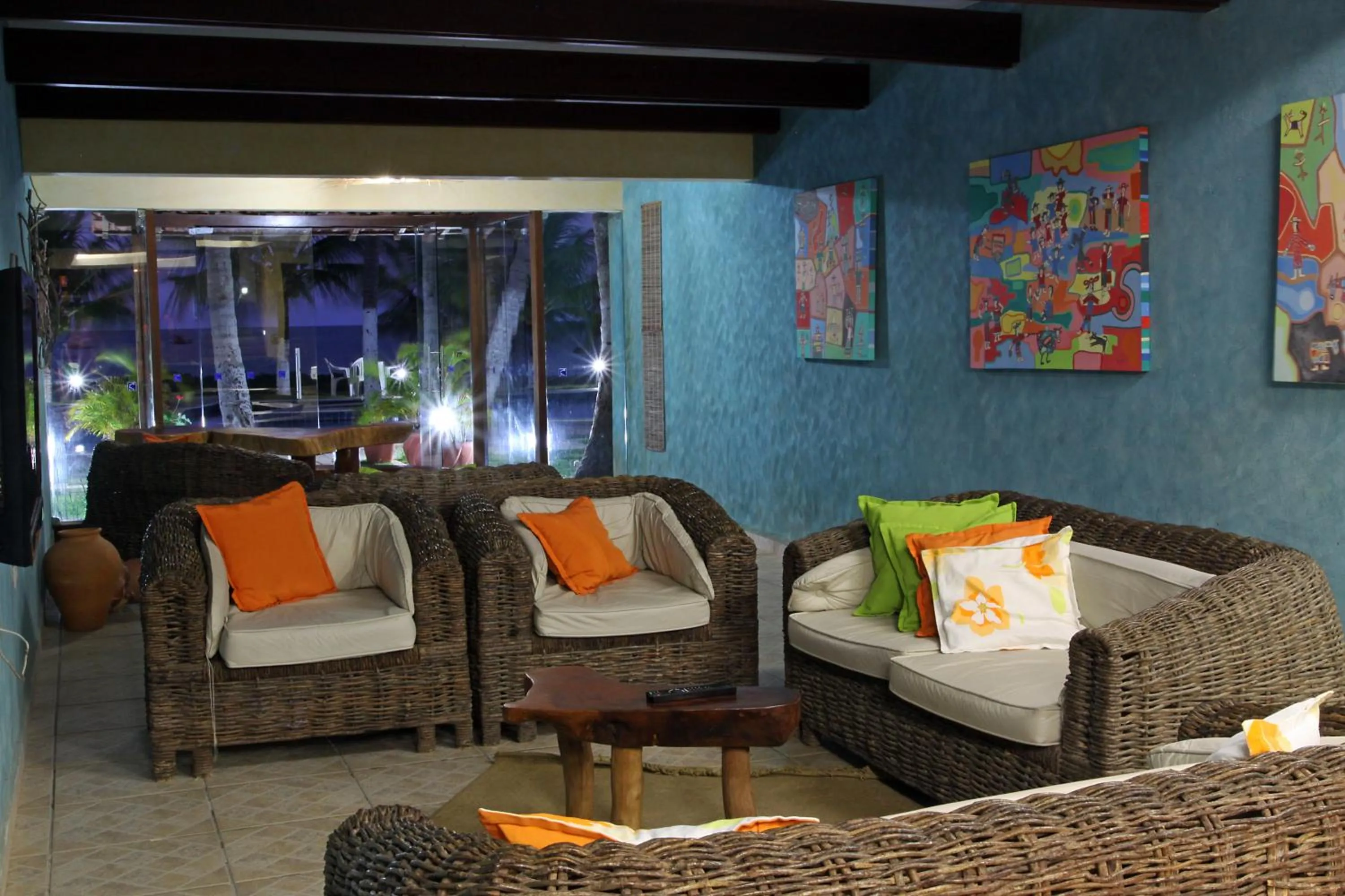 Living room in Albacora Praia Hotel